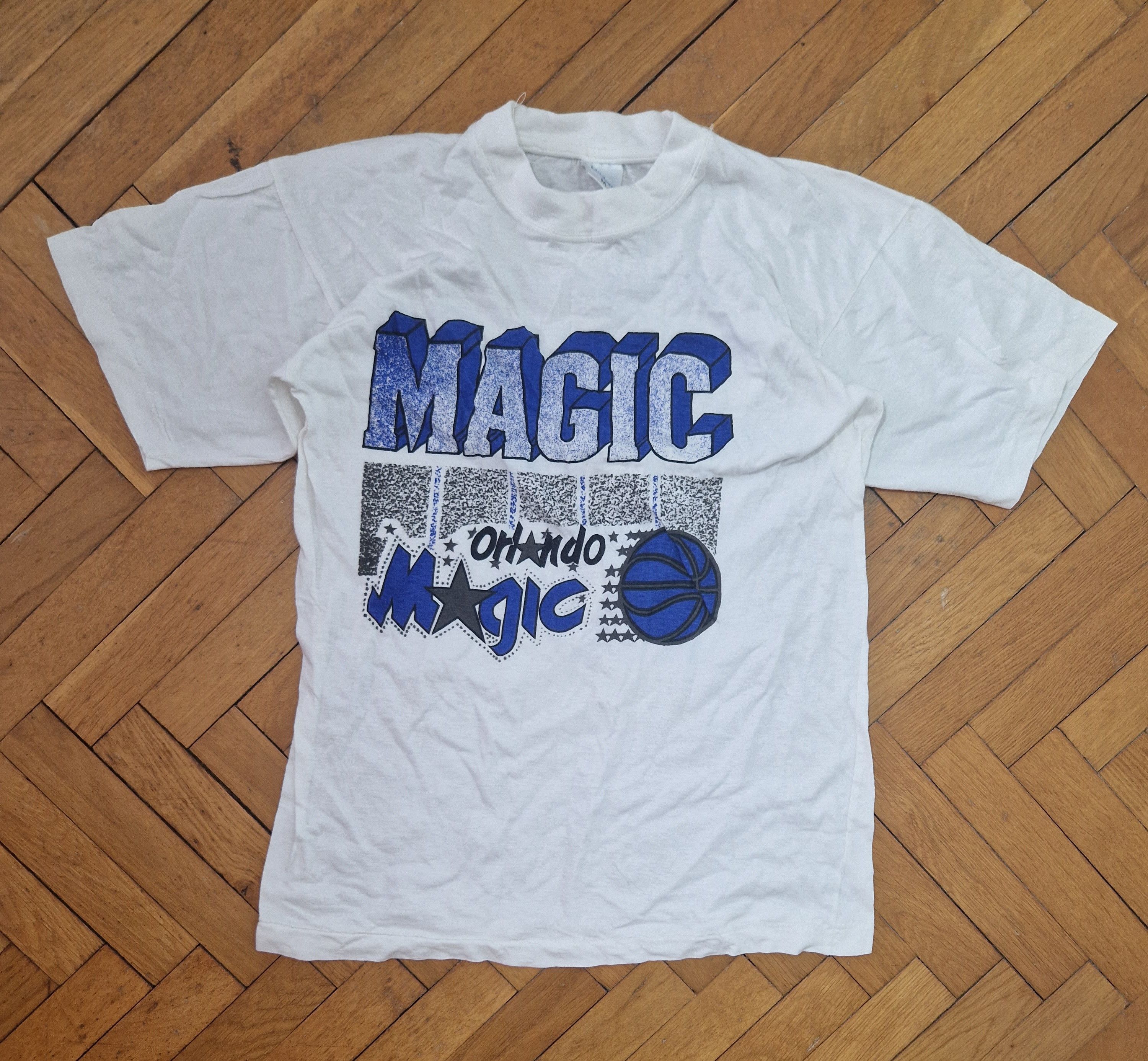 Vintage vintage made in USA single stitch NBA Orlando Magic tee Size S / US 4 / IT 40 - 1 Thumbnail