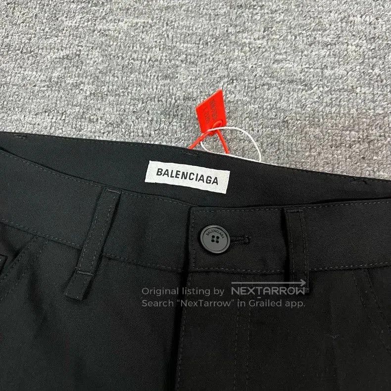 Balenciaga Balenciaga Minimalist Slim Flared Suit Trousers . Size US 30 / EU 46 - 5 Thumbnail