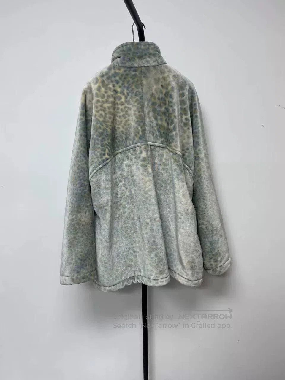 Balenciaga Balenciaga Leopard Print Velvet Jacket. Size S / US 4 / IT 40 - 2 Thumbnail