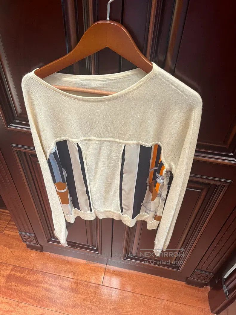 Hermes Hermes Silk Cashmere Sweater Size XS / US 0-2 / IT 36-38 - 2 Thumbnail