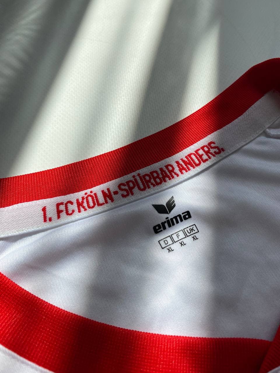 Vintage FC Koln 2016/17 FOOTBALL Kit SHIRT SOCCER JERSEY Erima Size US XL / EU 56 / 4 - 4 Thumbnail