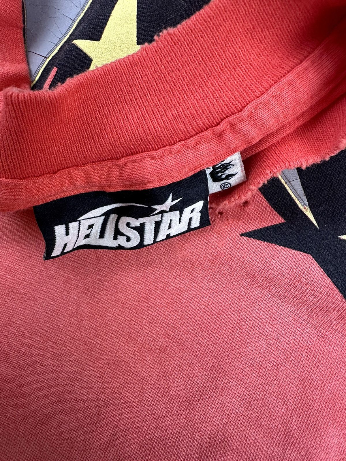 HELLSTAR Hellstar Crack Print T-shirt Size US XS / EU 42 / 0 - 5 Thumbnail