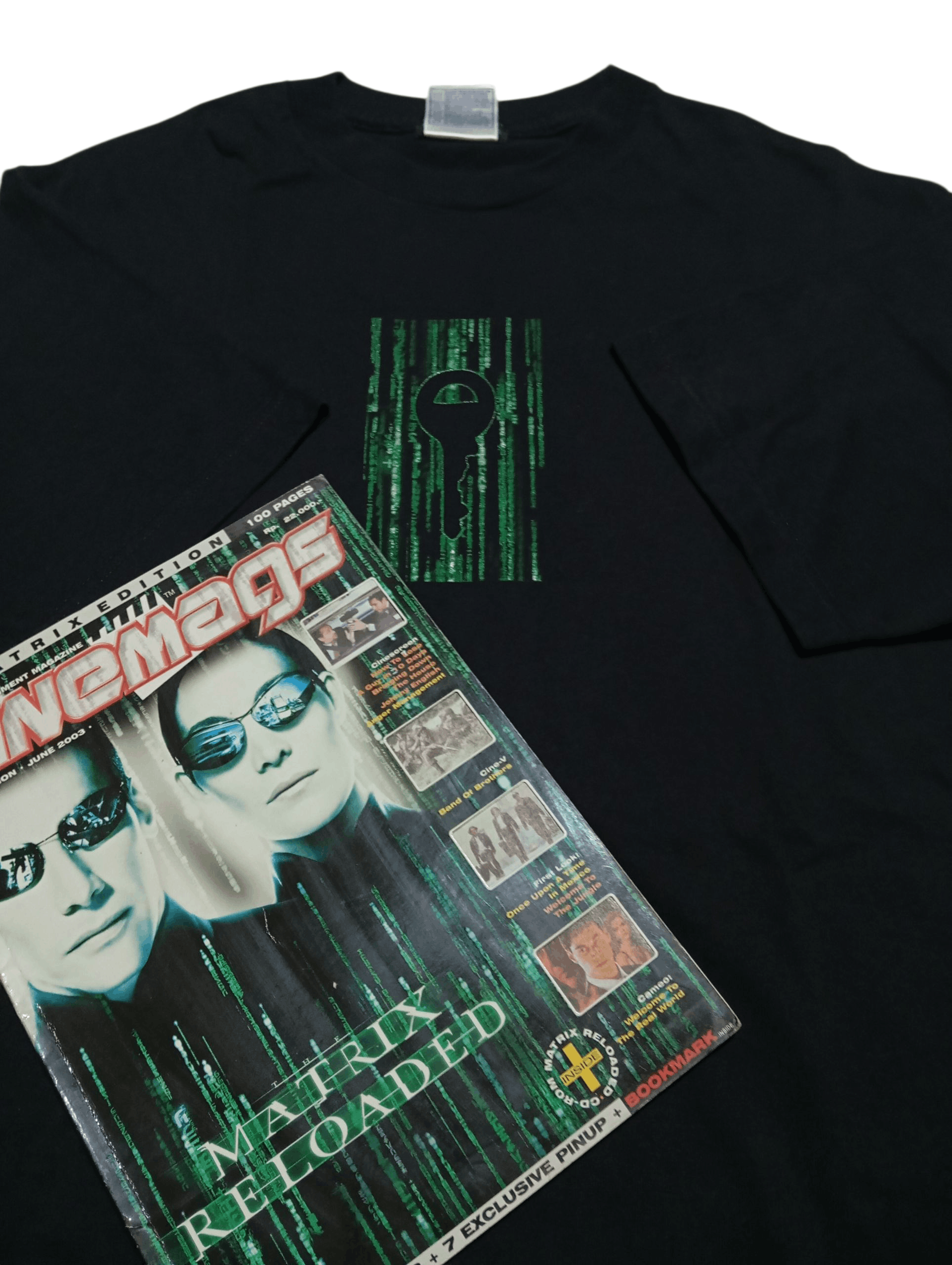 Vintage Vintage The Matrix Reloaded Shirt Size US L / EU 52-54 / 3 - 1 Thumbnail