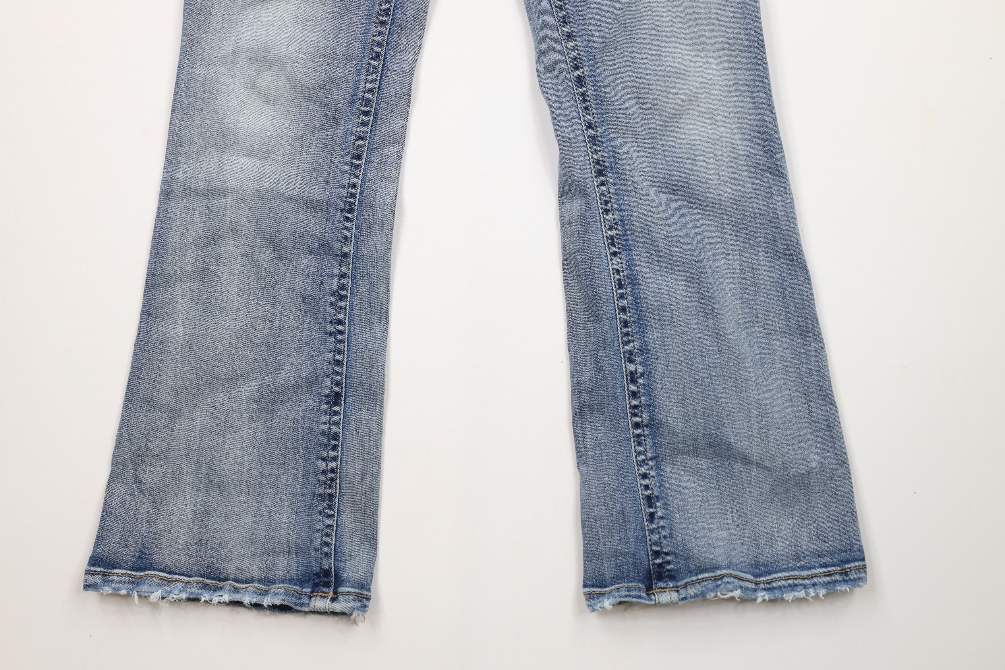 Vintage Buckle BKE Stella Slim Fit Low Rise Bootcut Denim Jeans Size 28" / US 6 / IT 42 - 4 Thumbnail