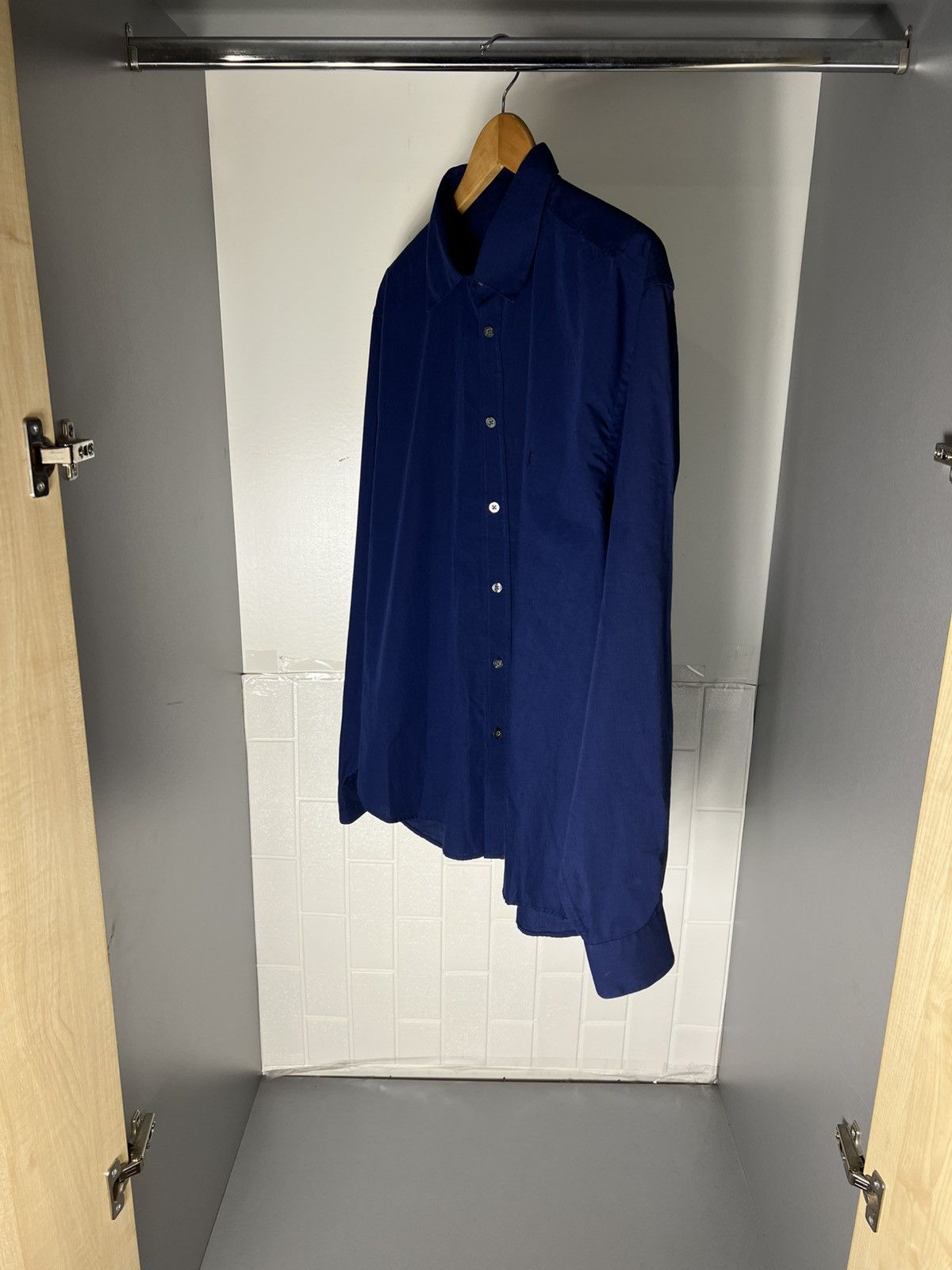 Saint Laurent Paris VINTAGE YVES SAINT LAURENT CLASSIC DESIGNER SHIRT CASUAL 90s Size US XL / EU 56 / 4 - 11 Thumbnail