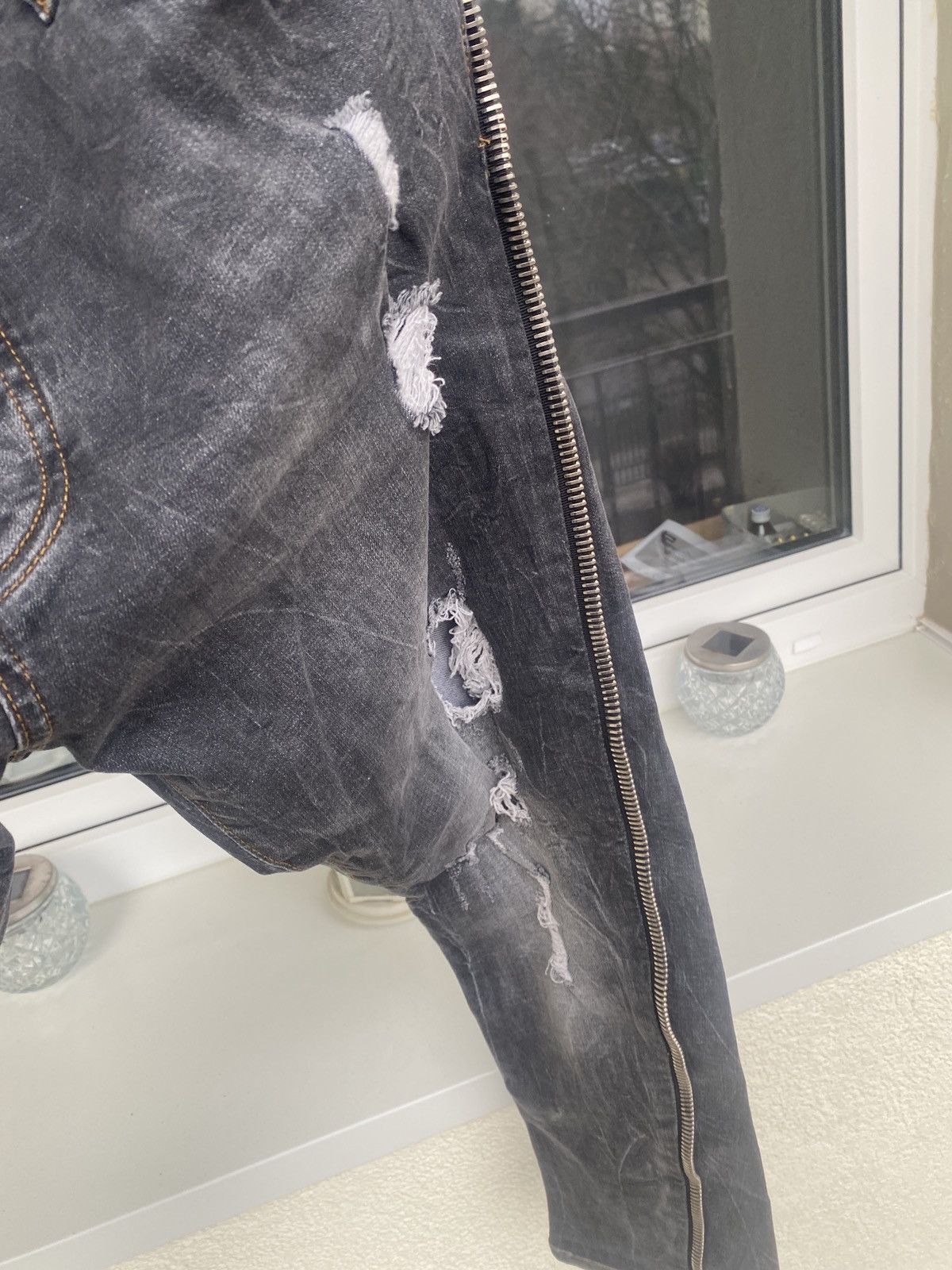 Philipp Plein Philipp plein Luxury ultra rare jeans with zippers Size US 32 / EU 48 - 4 Thumbnail