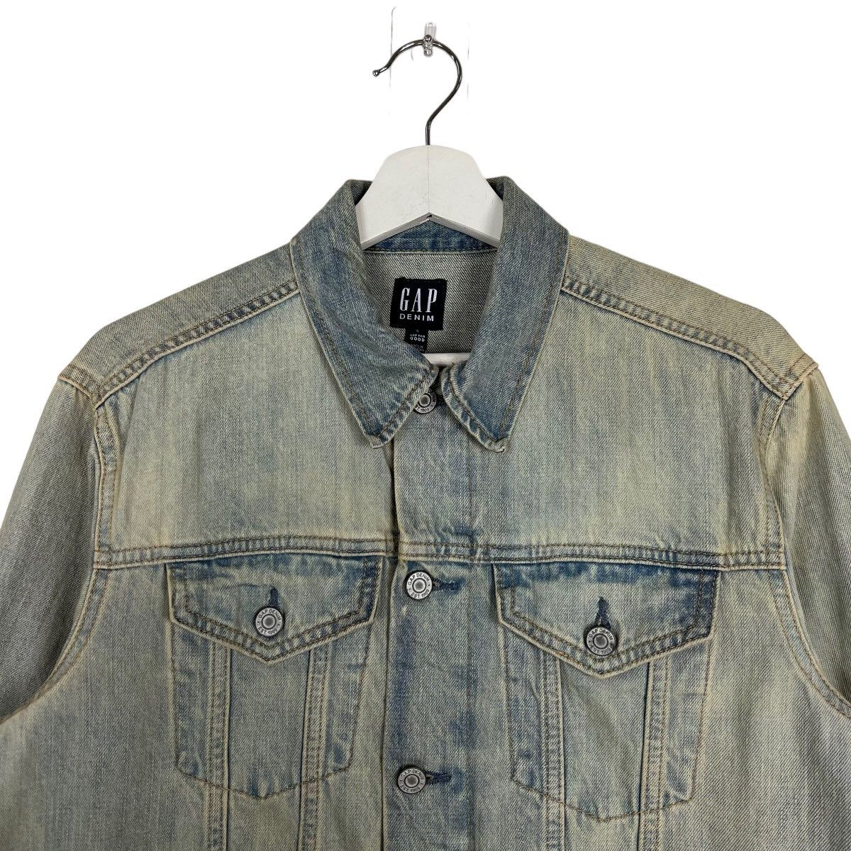Gap × Vintage 🔥 VINTAGE GAP TRUCKER DENIM JACKET Size US S / EU 44-46 / 1 - 2 Thumbnail