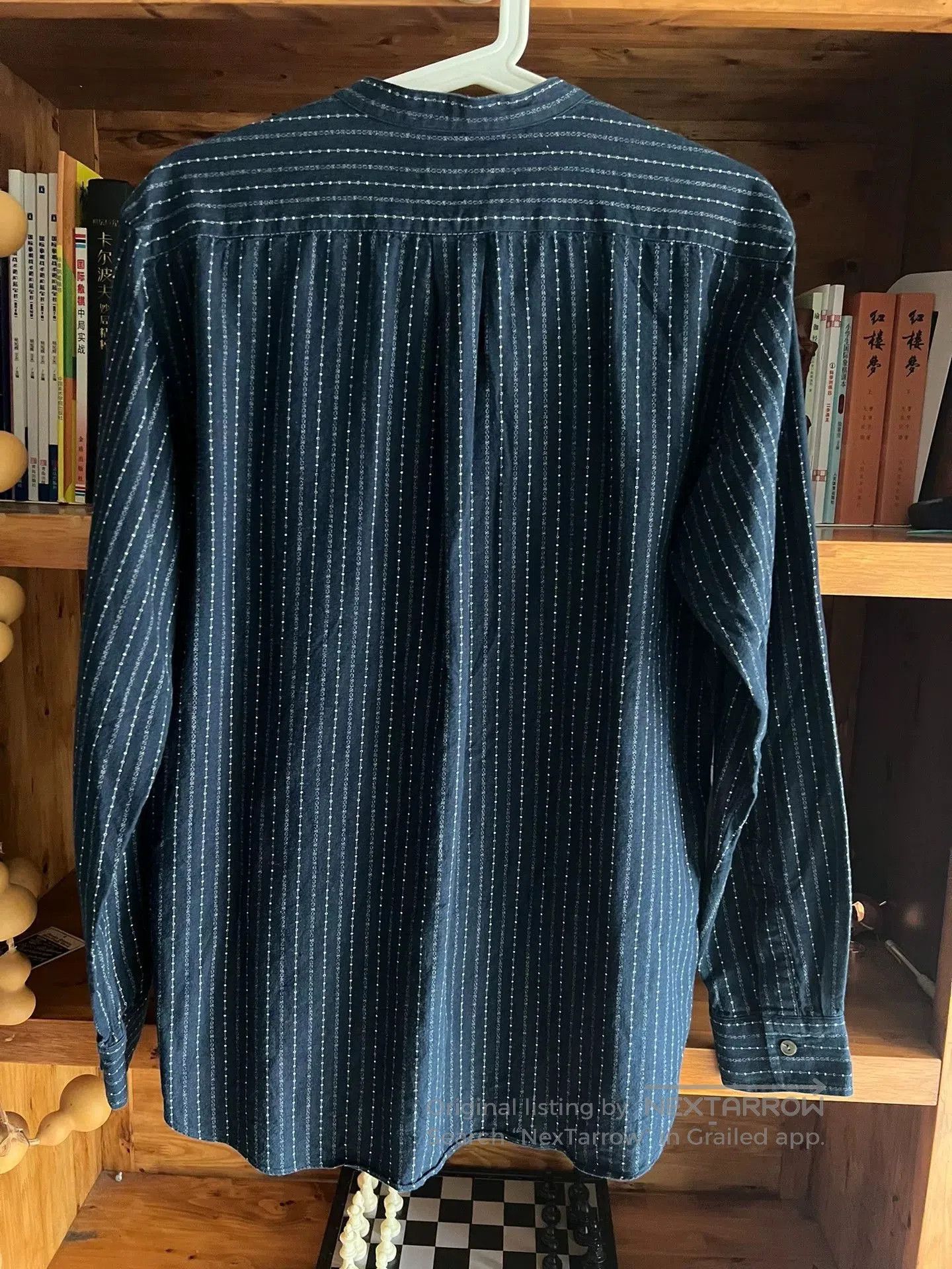 Stevenson Overall Co. indigo stripe shirt by stevenson overall co. Size US L / EU 52-54 / 3 - 7 Thumbnail