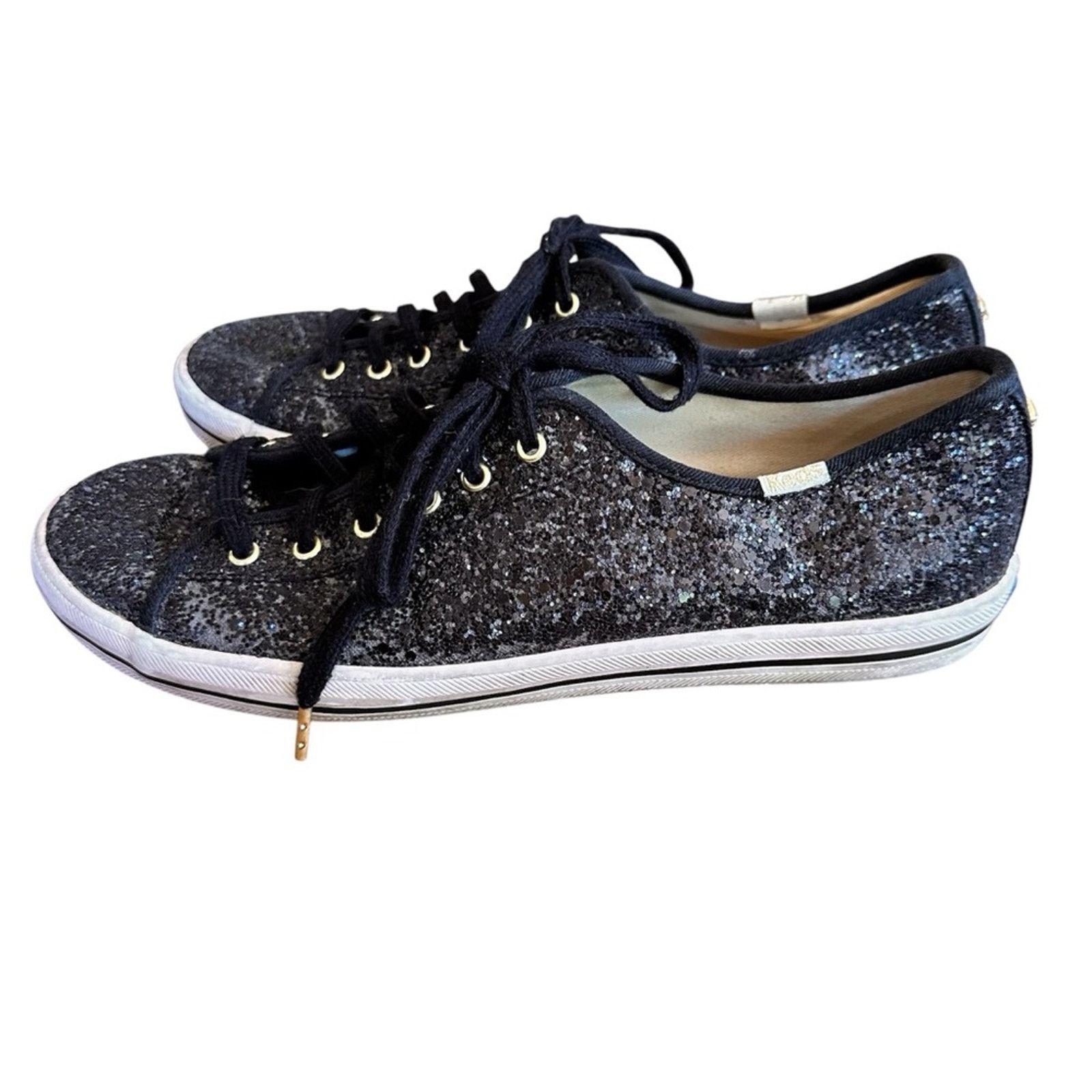 Kate Spade Keds x Kate Spade Sparkle Tennis Shoes - Size 8 Size US 8 / IT 38 - 2 Thumbnail
