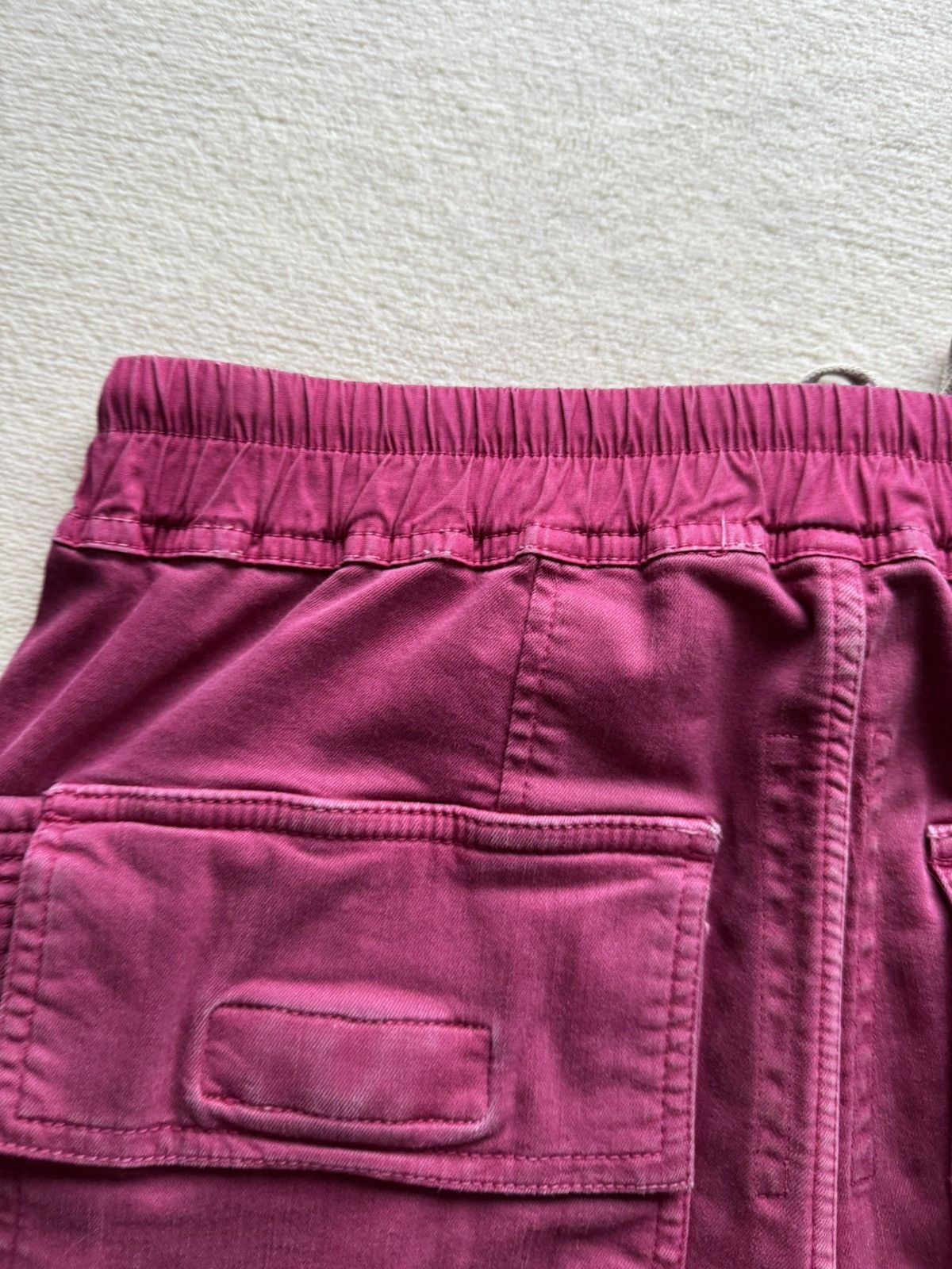 Rick Owens × Rick Owens Drkshdw * SAMPLE * FW19 LARRY DRKSHDW FUXIA PINK DEGRADE CREATCH Size US 30 / EU 46 - 14 Thumbnail