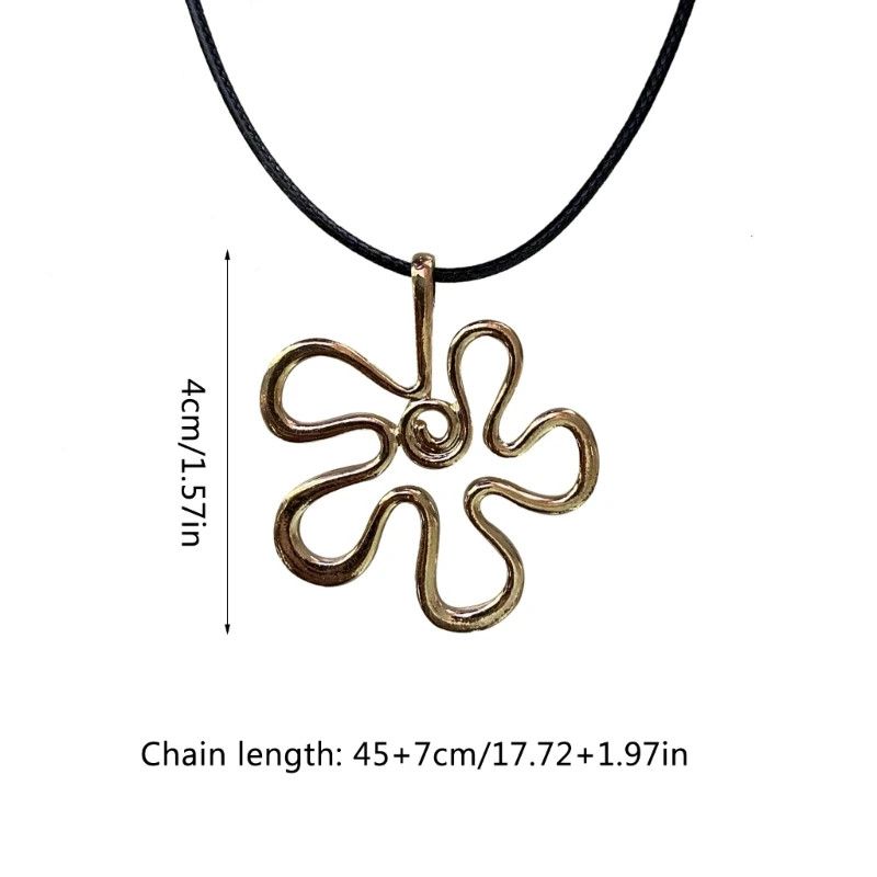 Other Irregular Flower Choker Necklaces Size ONE SIZE - 3 Thumbnail