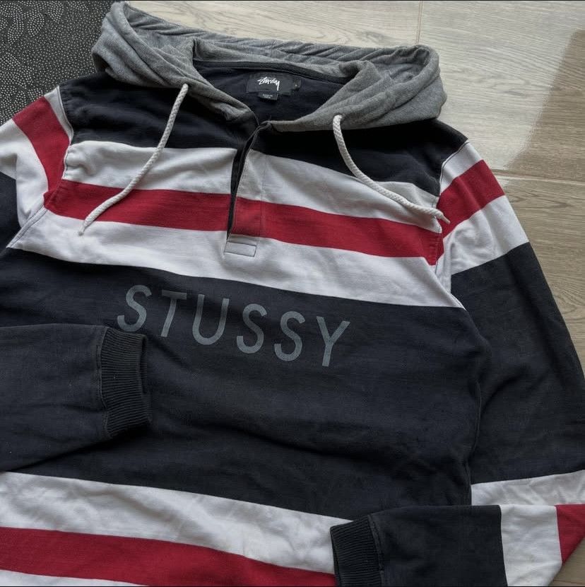Stussy stussy hoodie color block Size US L / EU 52-54 / 3 - 2 Thumbnail