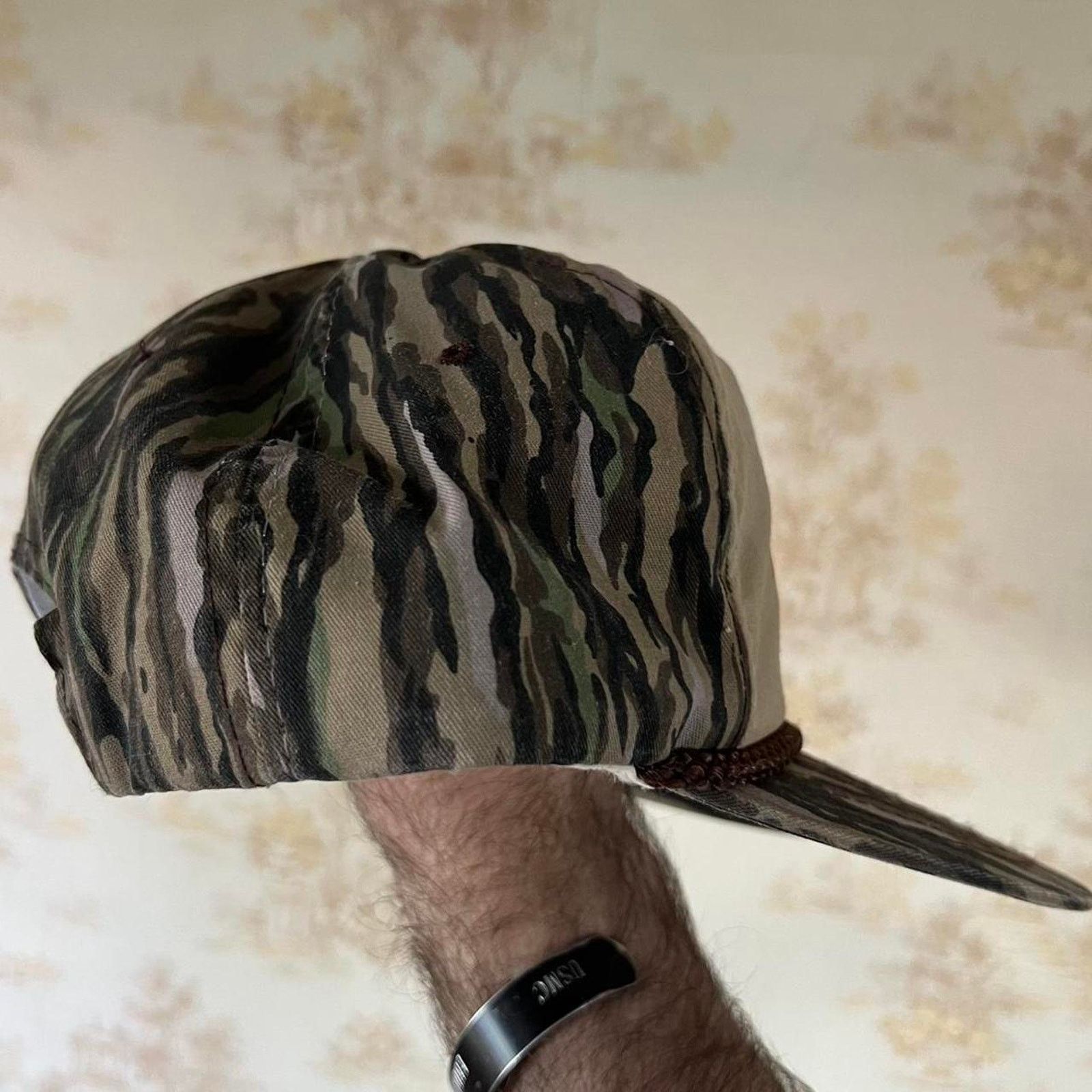 Vintage Vintage 80s Pekin Gun Hat | Trebark Camo Roper Snapback Size ONE SIZE - 5 Thumbnail