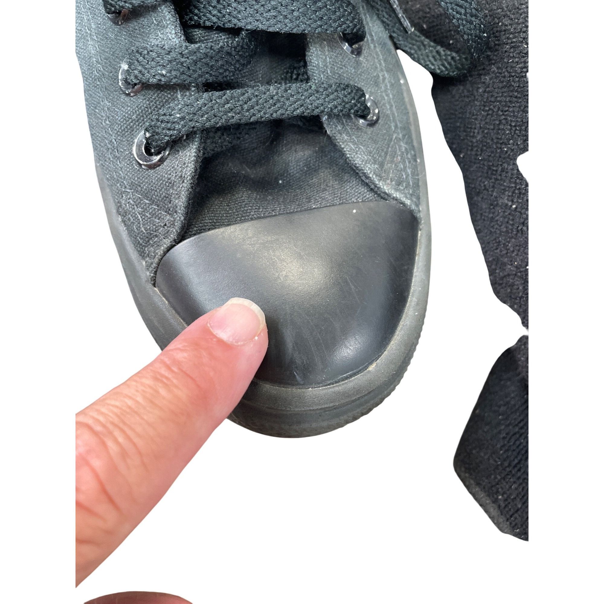 Converse Converse All Star Womens Black High Canvas Platform Sneakers Size US 9 / IT 39 - 12 Thumbnail
