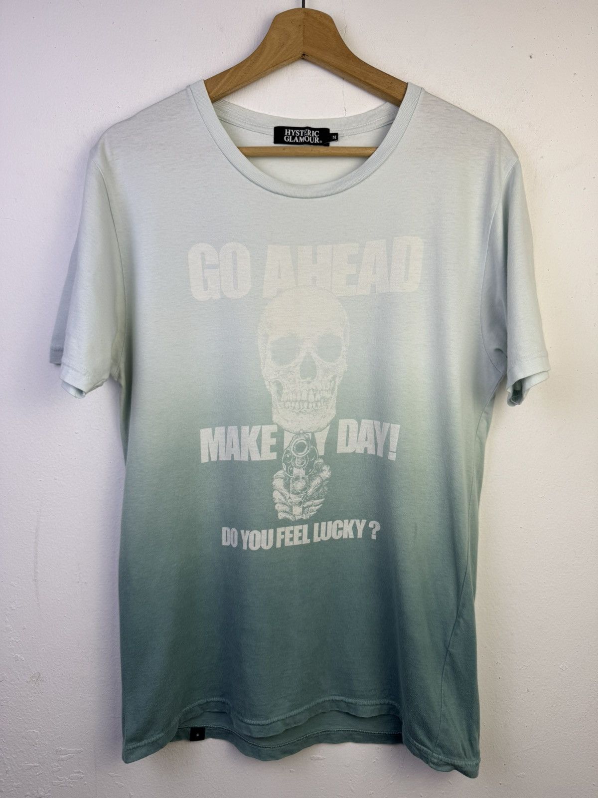 Hysteric Glamour GO AHEAD MAKE MY DAY! Tee | Grailed