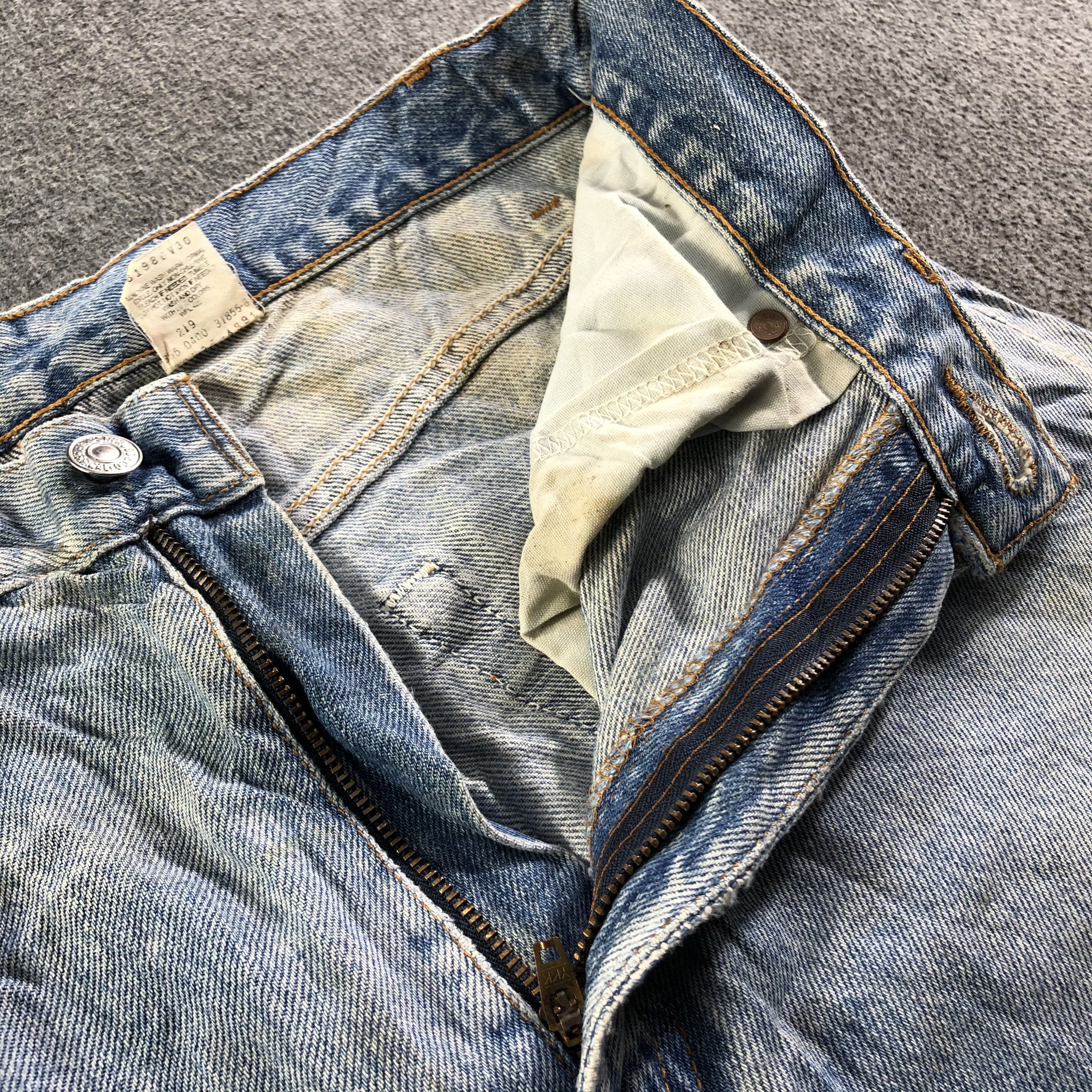 Levi's Vintage Light Wash Levis 505 Jeans-J3626 Size US 32 / EU 48 - 8 Thumbnail