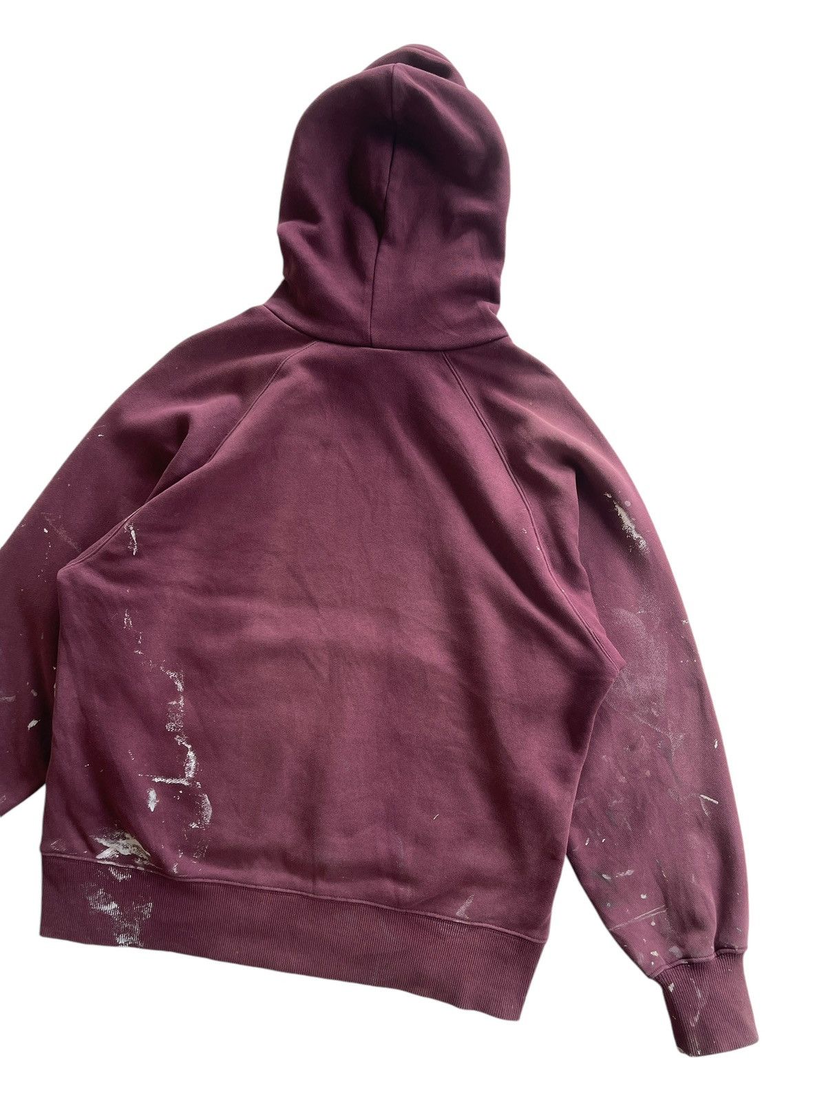 Vintage Vintage Harvard University Paint Splatter Faded Hooded Size US L / EU 52-54 / 3 - 12 Thumbnail
