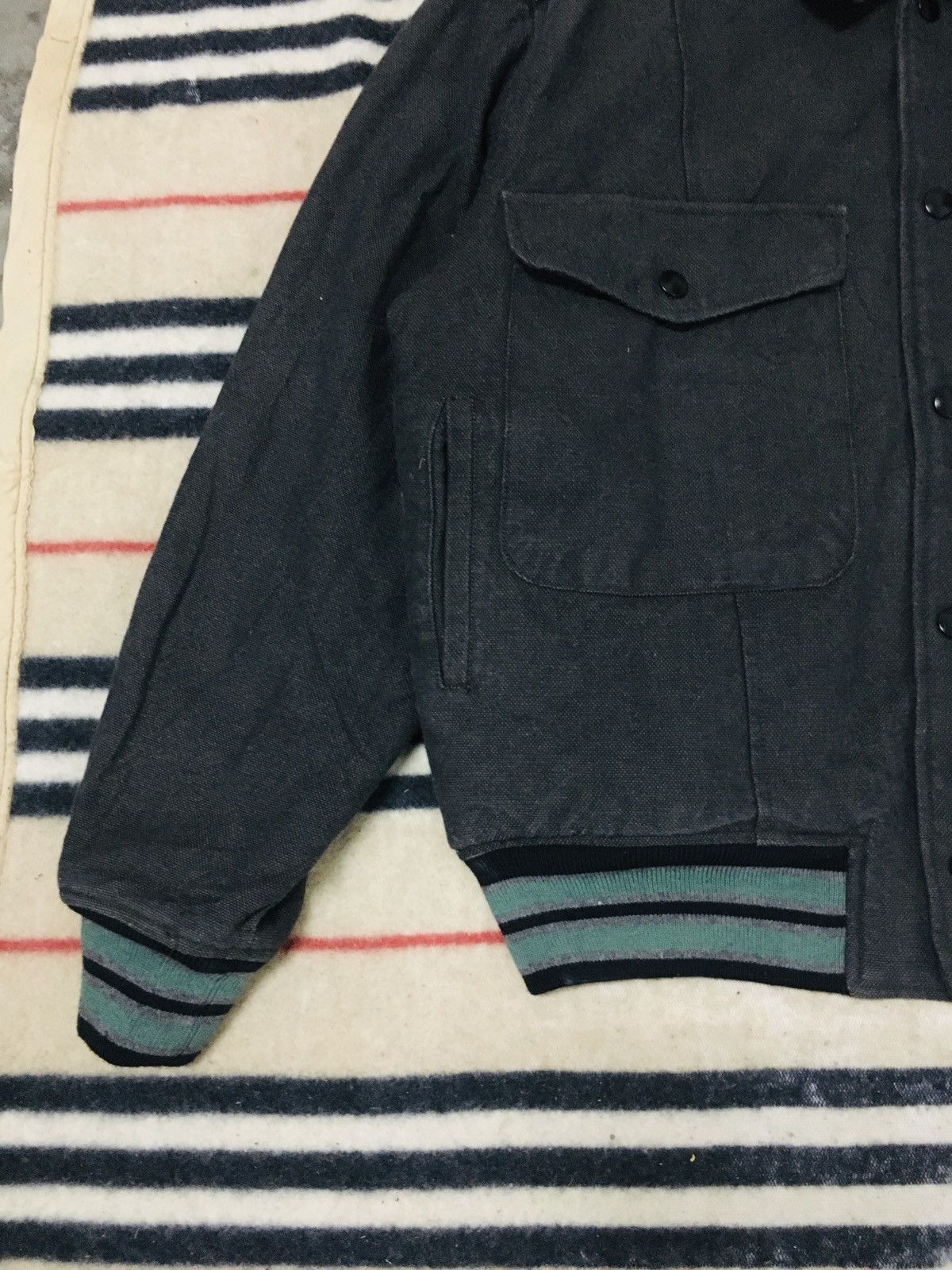 Japanese Brand A07 La Cible for Men - Staff Only Varsity Jacket Size US M / EU 48-50 / 2 - 6 Thumbnail