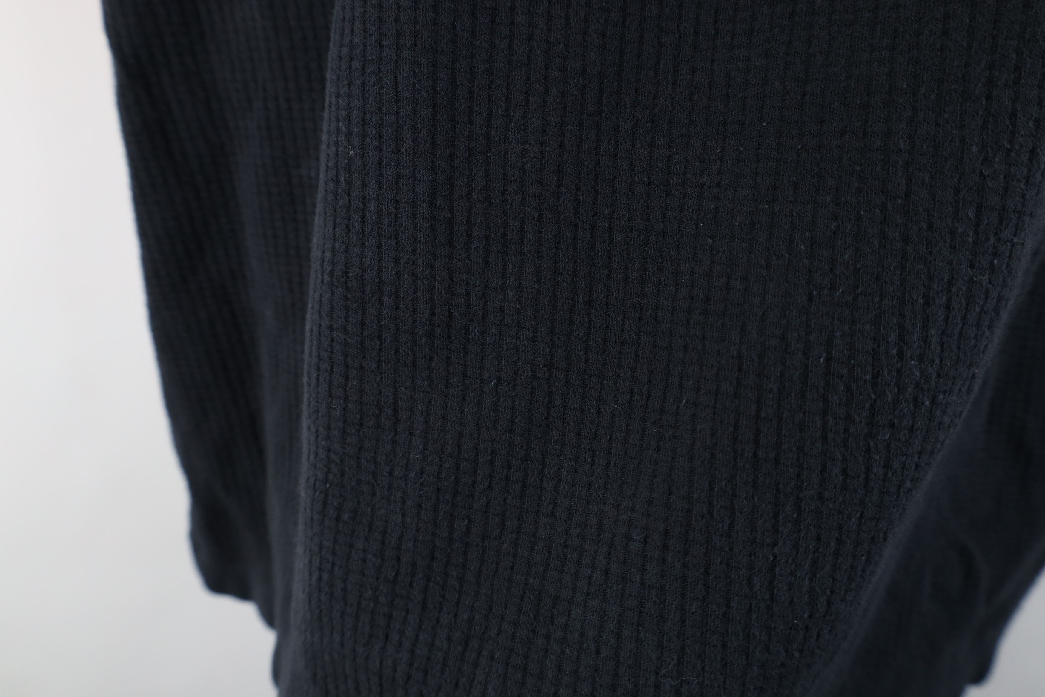 Vintage Vintage 90s Streetwear Knit Looped Collar Polo Black USA Size US M / EU 48-50 / 2 - 10 Thumbnail
