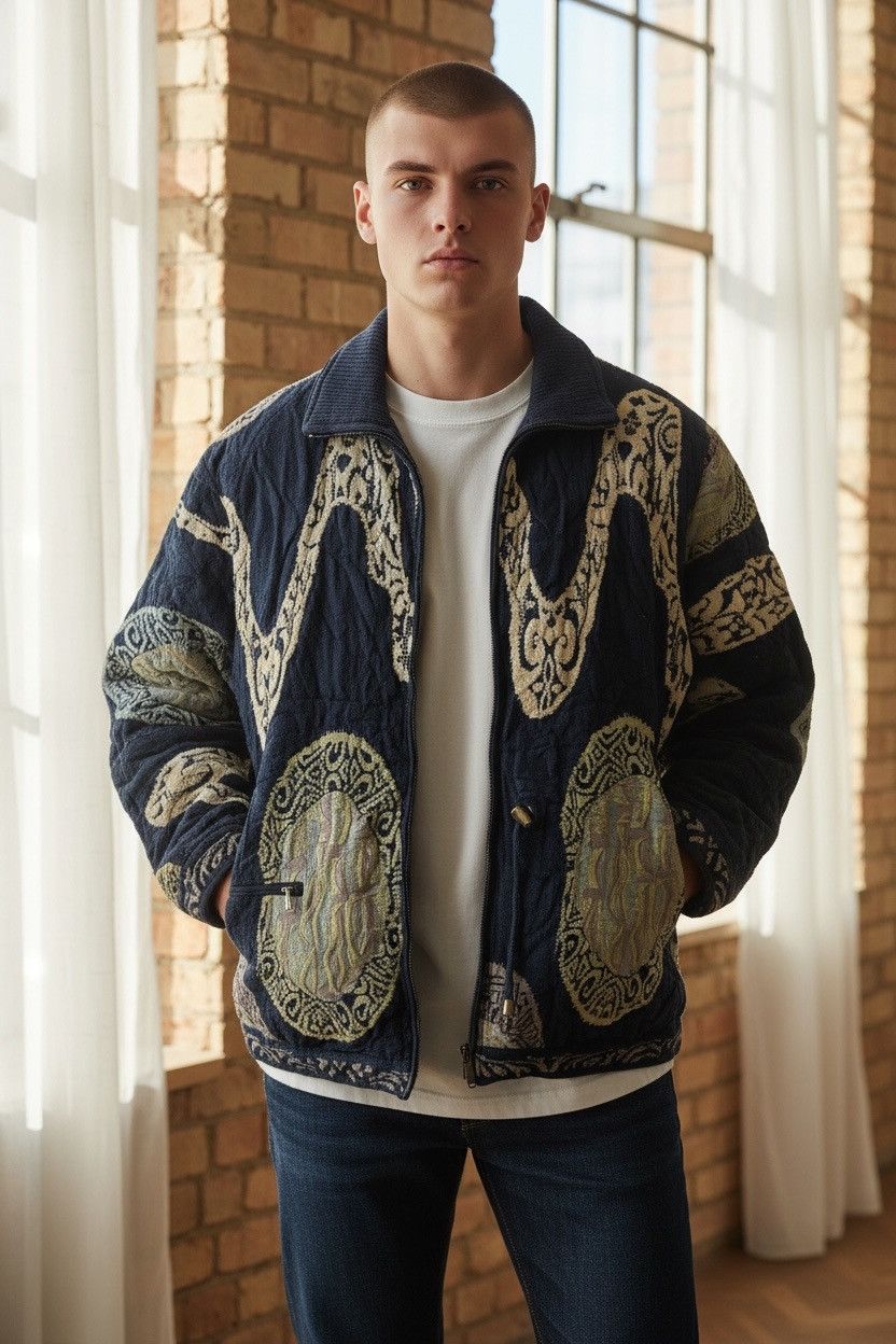 Vintage 90s Coogi Knit Sweater