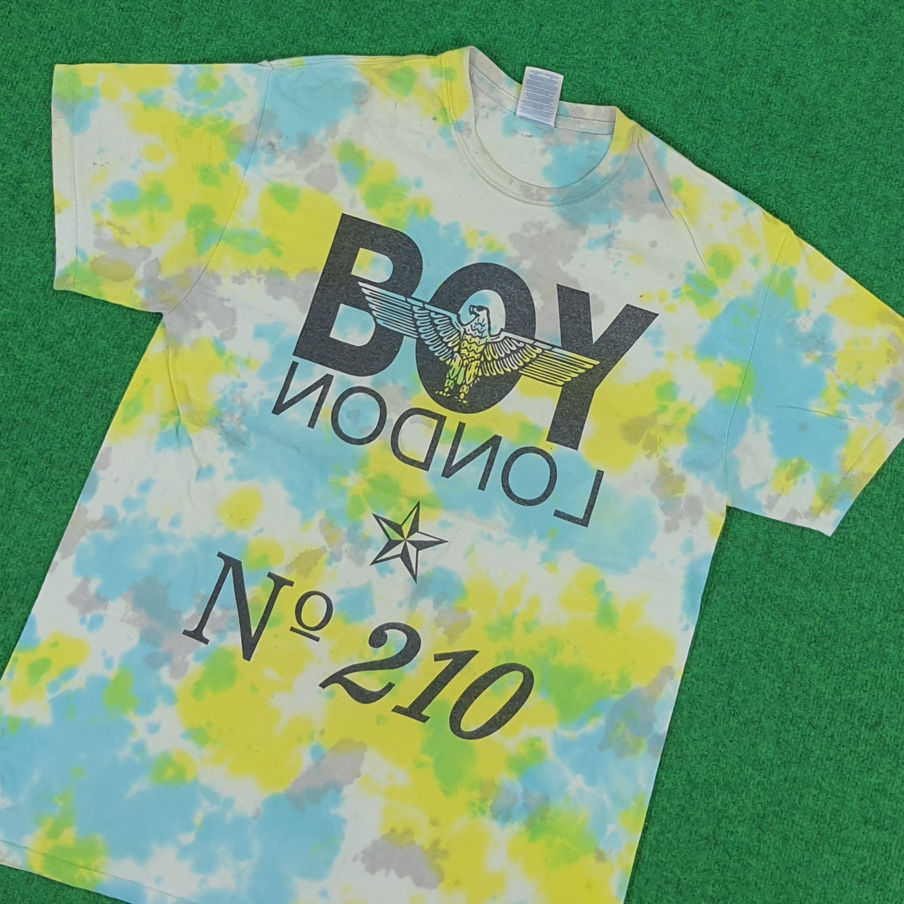 Boy London Vintage Boy London Hannya 5 Tie Dye T-shirt Size US M / EU 48-50 / 2 - 2 Thumbnail