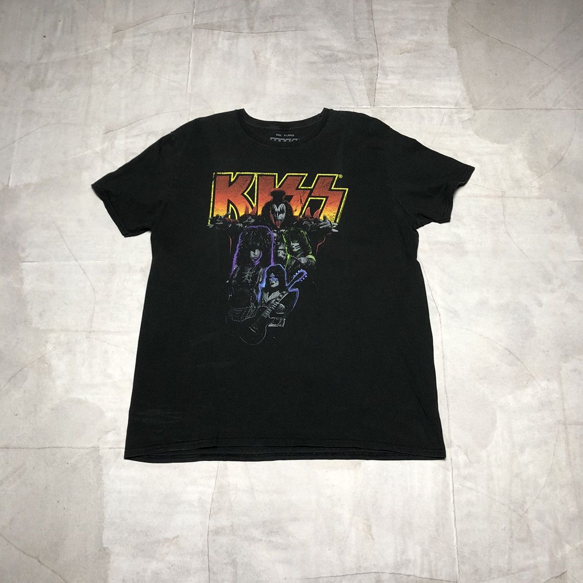 Band Tees × KISS × Vintage Vintage KISS Tour T-shirt Band Rock Y2K 00s 90s Graphic Size US XL / EU 56 / 4 - 1 Thumbnail