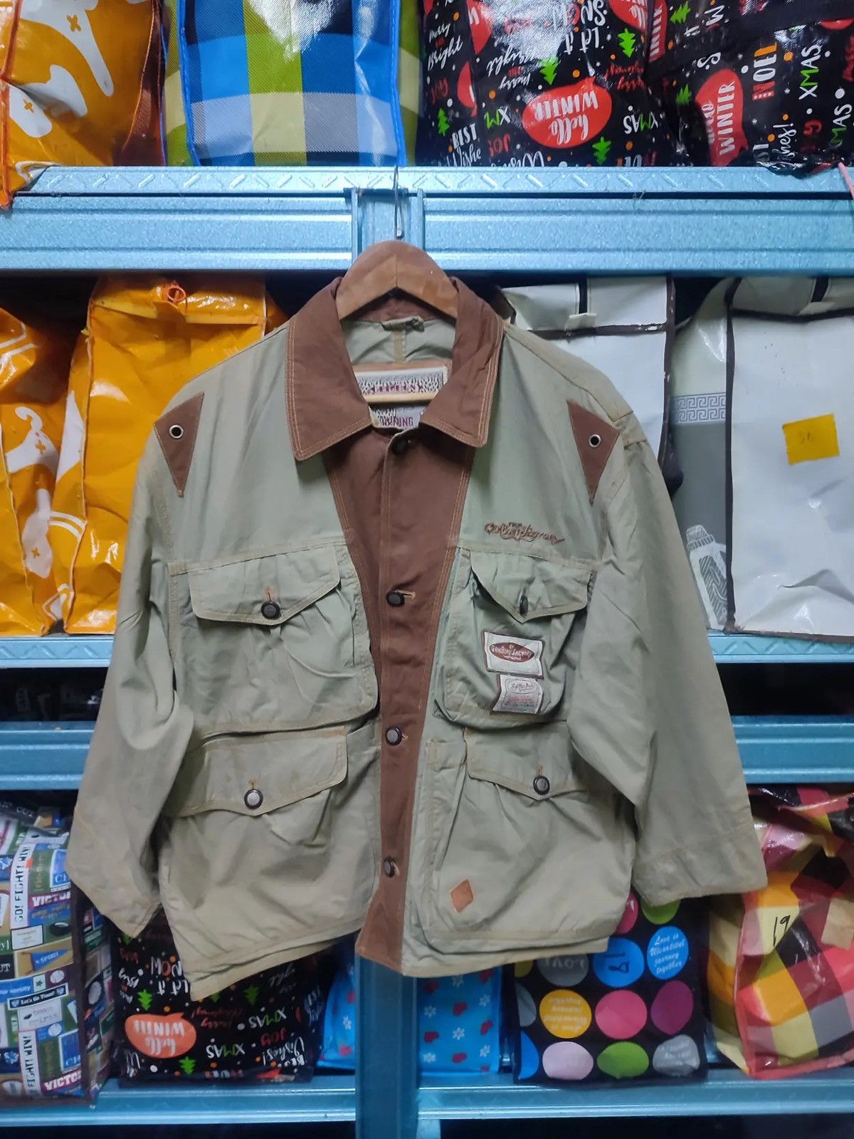 Vintage Gembony Factory Two-Tone Utility Jacket – Size M