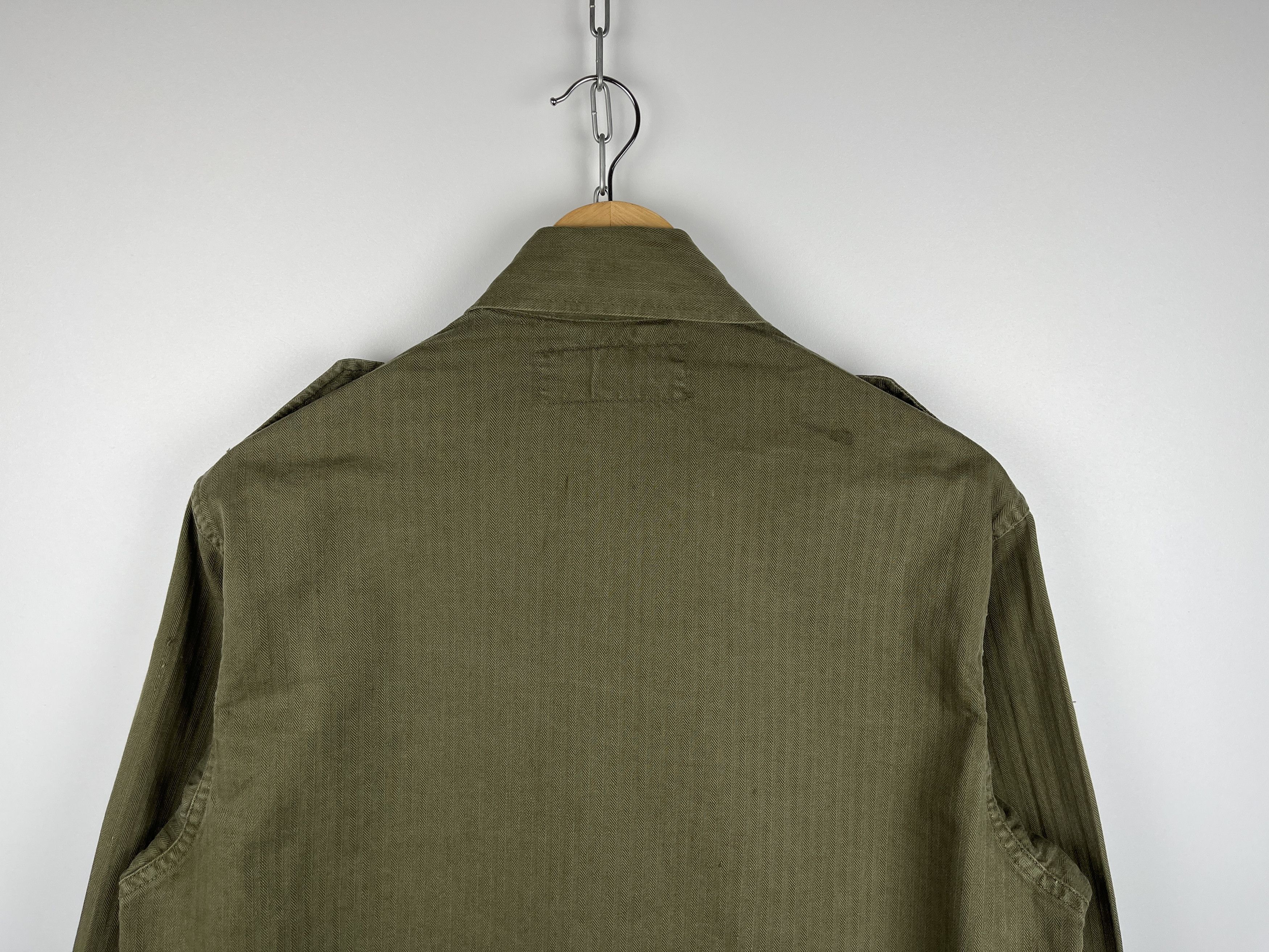 Le Laboureur 70s Vintage Neirynck-Confectie Lendelede Army Field Jacket Size US M / EU 48-50 / 2 - 15 Thumbnail