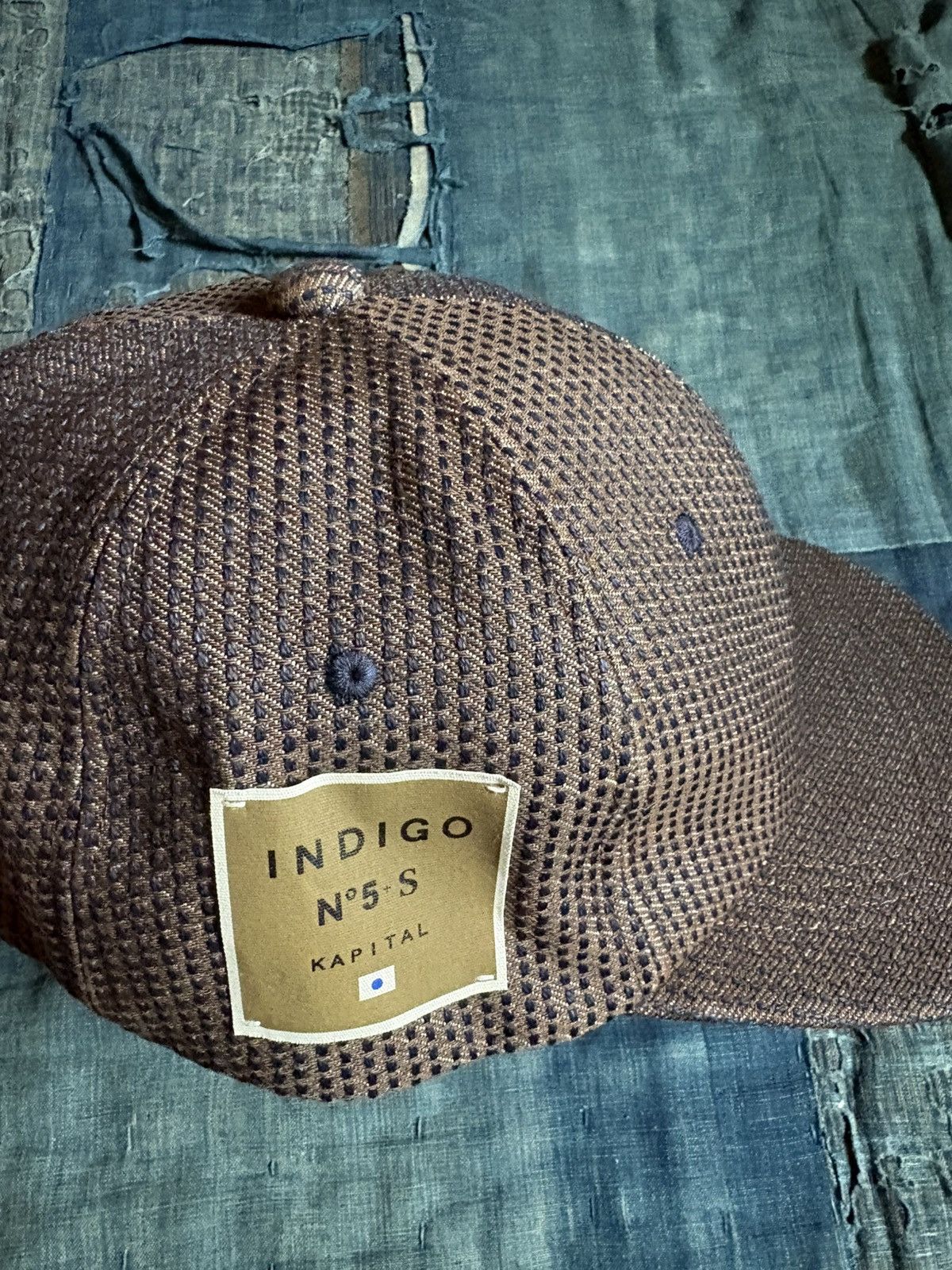 Kapital Kountry Kapital kountry century denim baseball cap Size ONE SIZE - 2 Thumbnail