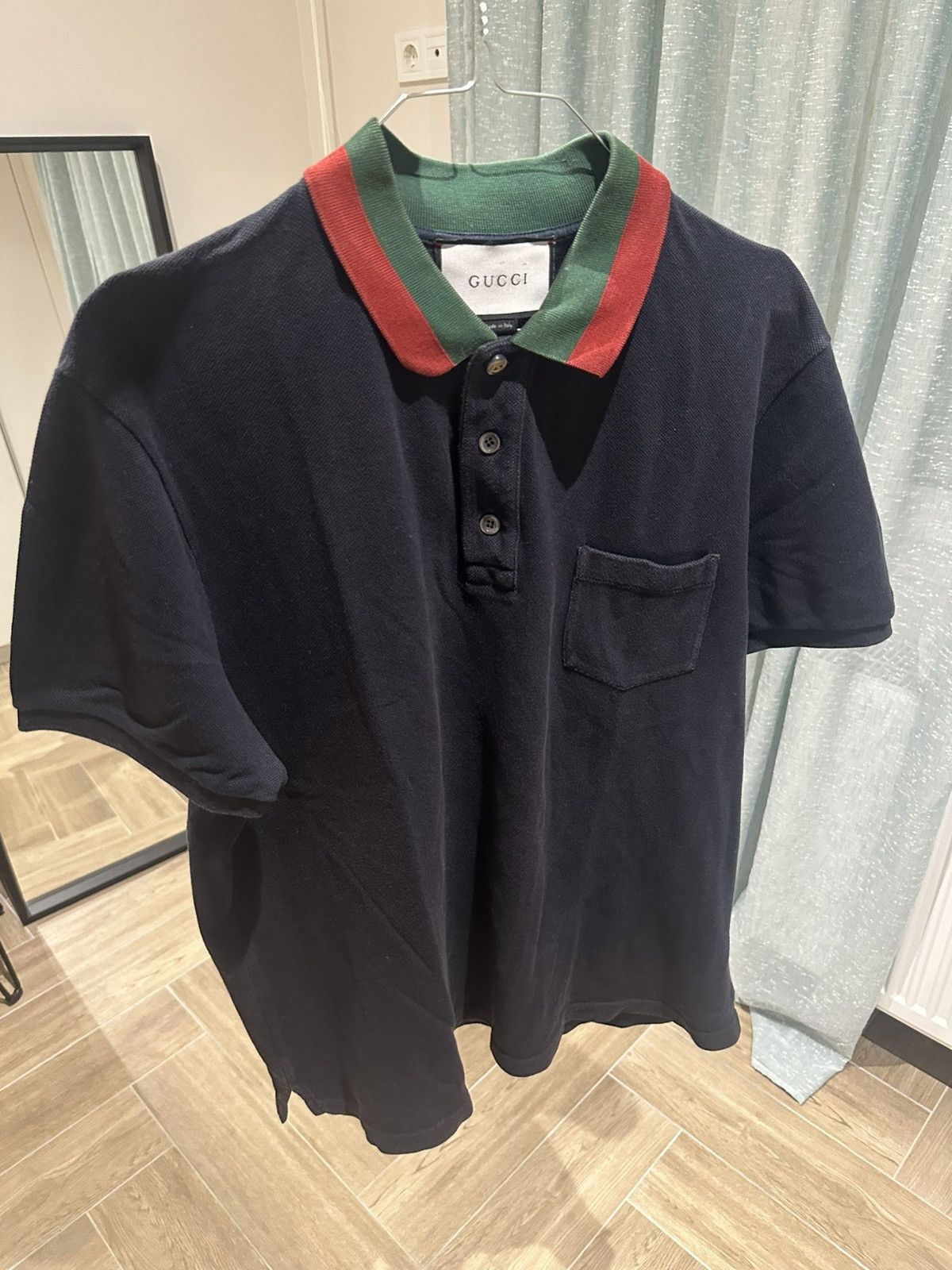 Gucci Elephant Print Polo Shirt | Grailed