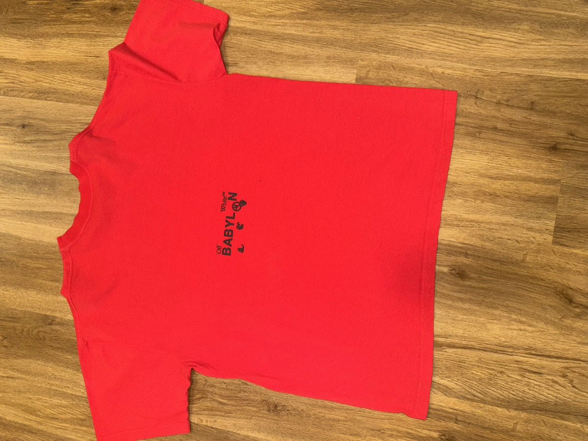 Off-White Off White x Babylon Tshirt Size US XL / EU 56 / 4 - 2 Thumbnail