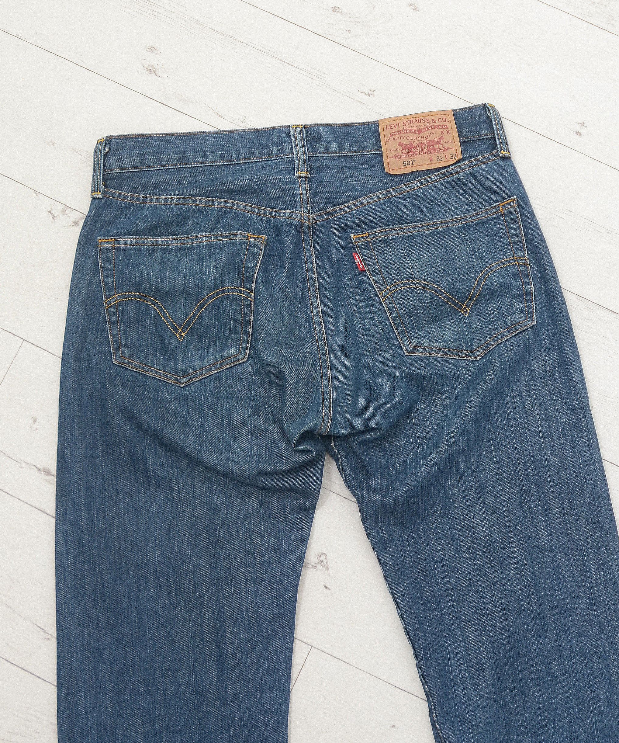 Levi's × Levi's Vintage Clothing × Vintage Levi's 501 Vintage Light Wash Faded Denim Jeans w32 l32 Size US 32 / EU 48 - 2 Thumbnail
