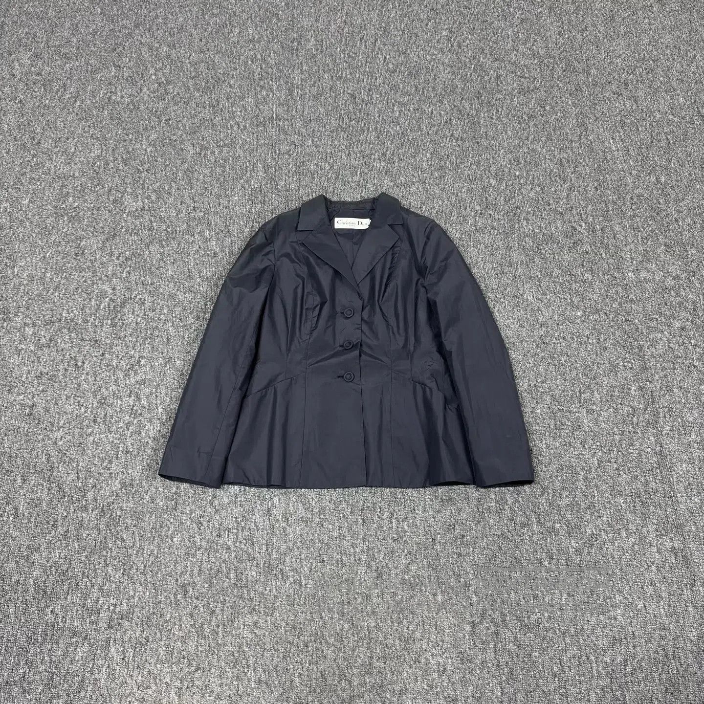 Dior Dior Single-row buttoned silk suit jacket| Size M / US 6-8 / IT 42-44 - 1 Thumbnail