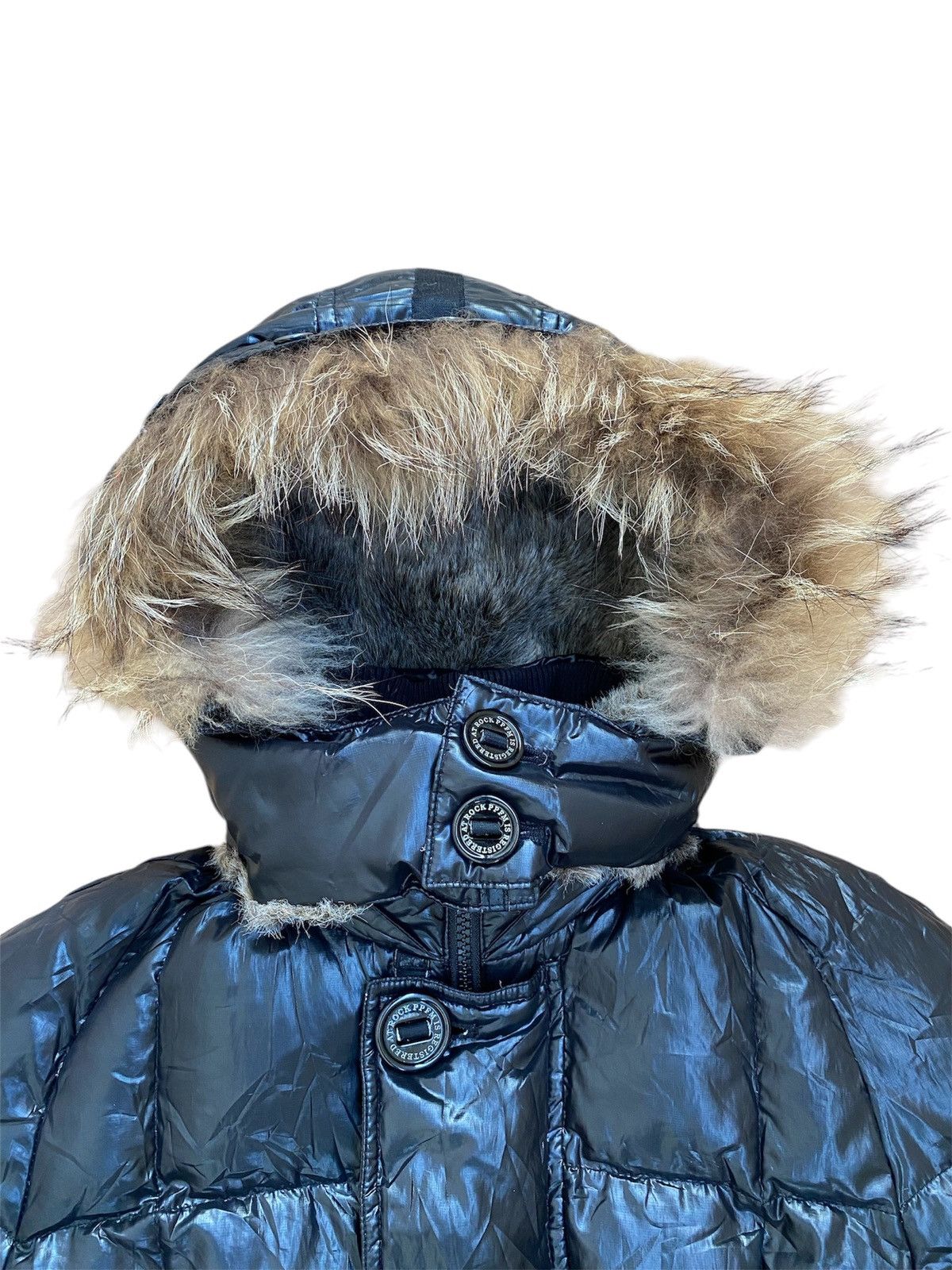 ジャケット・アウター ekam fur remake lgb ifsixwasnine fuga New York LGB If Six Was Nine Style Fur Zip Hoodie Jacket