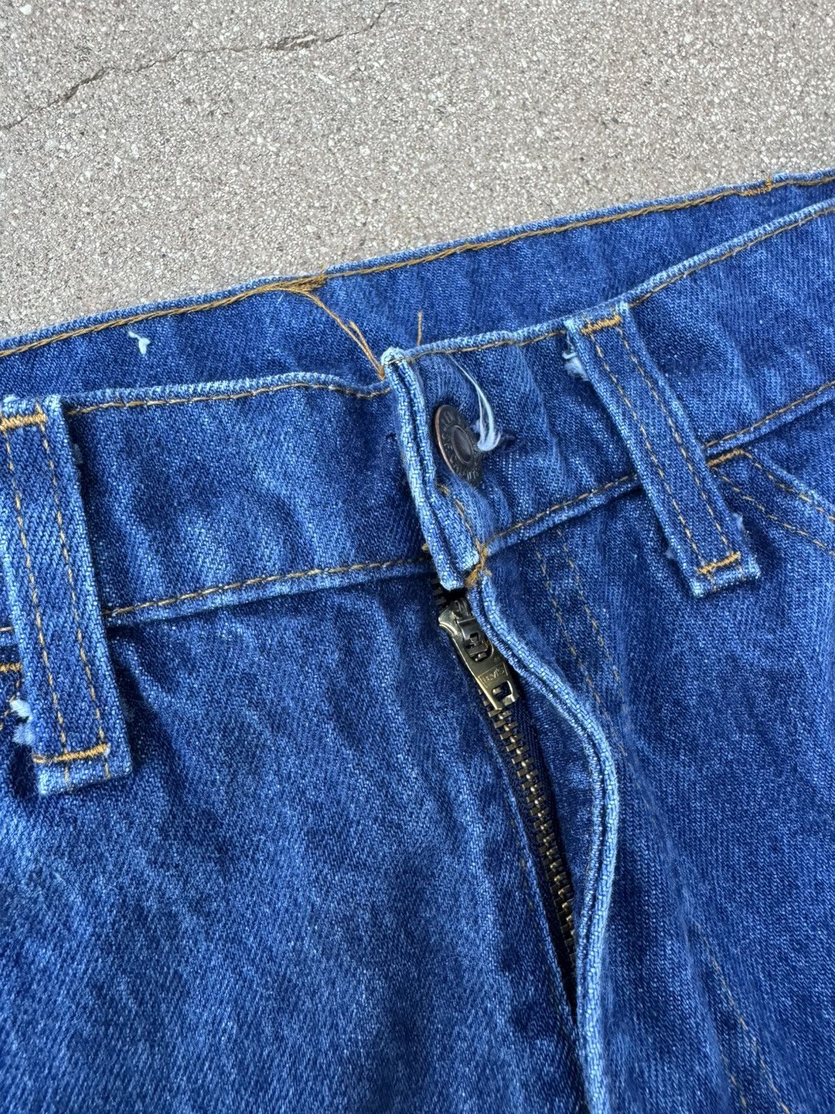 Levi's Vtg 80’s Levi’s 646 Orange Tab Bellbottom Flare Jeans 29x31 Size US 29 - 5 Thumbnail