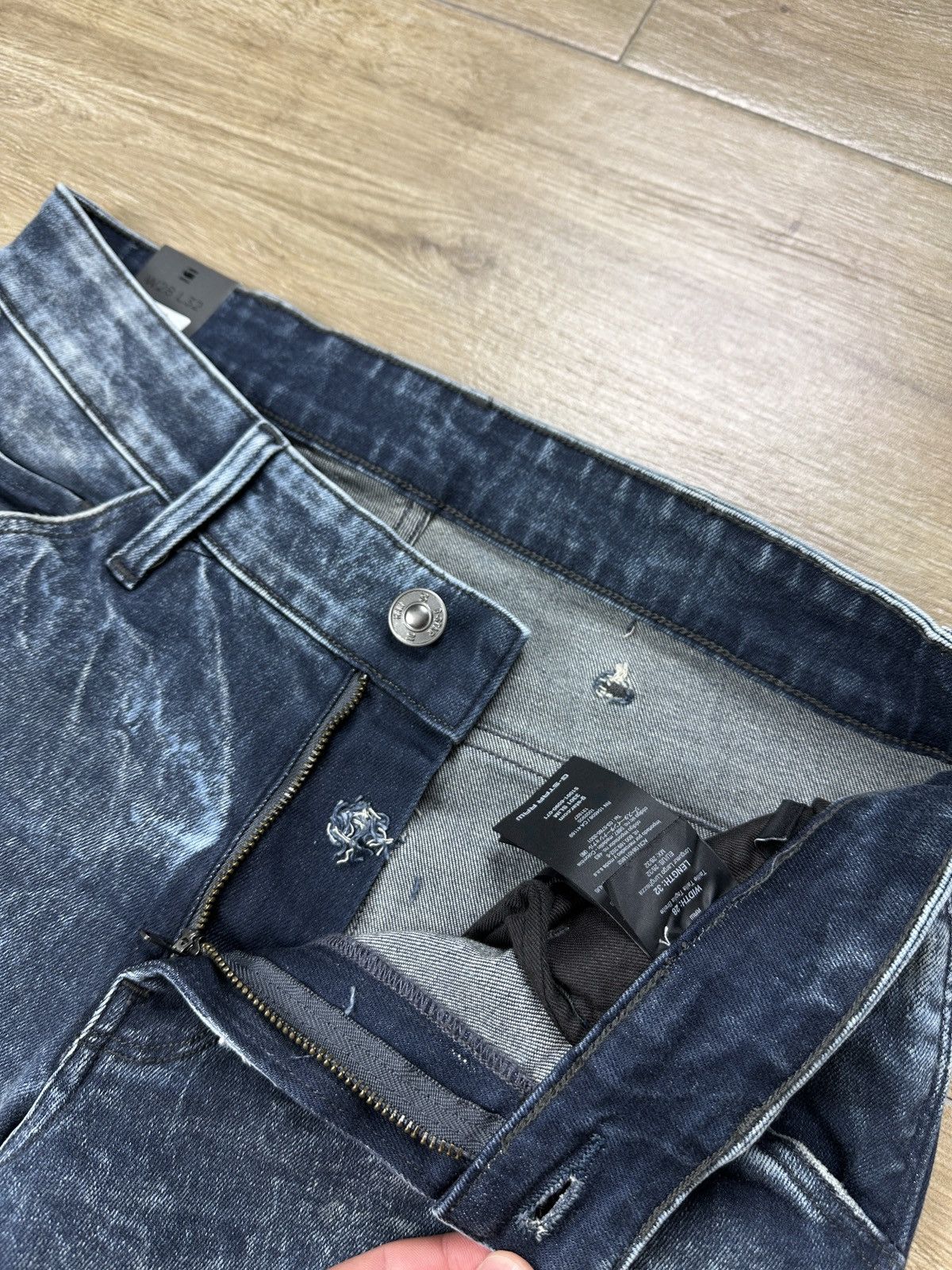 G-Star NEW🏷️ G-Star Raw 3301 Slim Denim Jeans Size US 28 / EU 44 - 4 Thumbnail