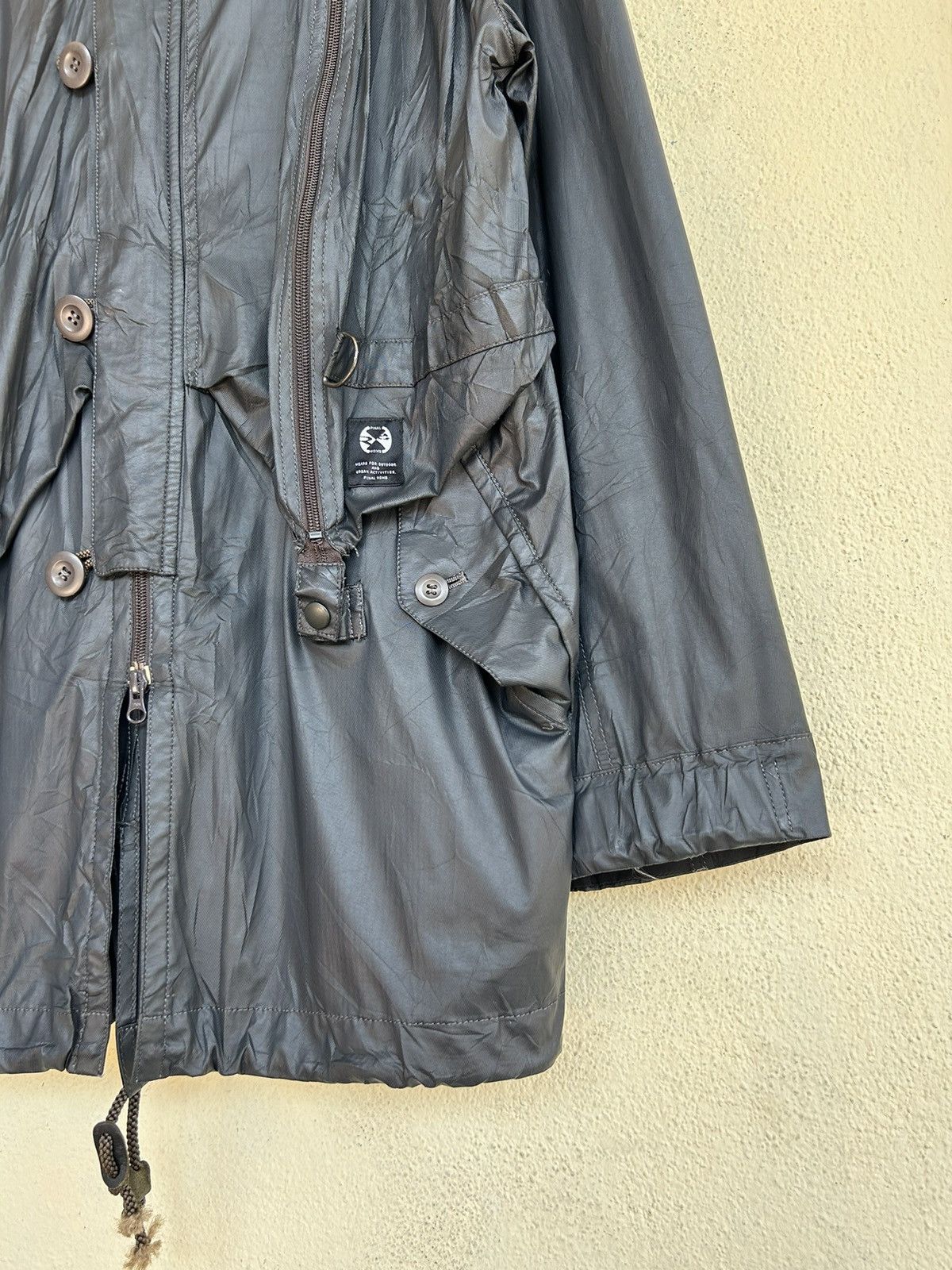 Final Home Final Home Prototype Sample Waxed Hooded Jacket Size US M / EU 48-50 / 2 - 4 Thumbnail