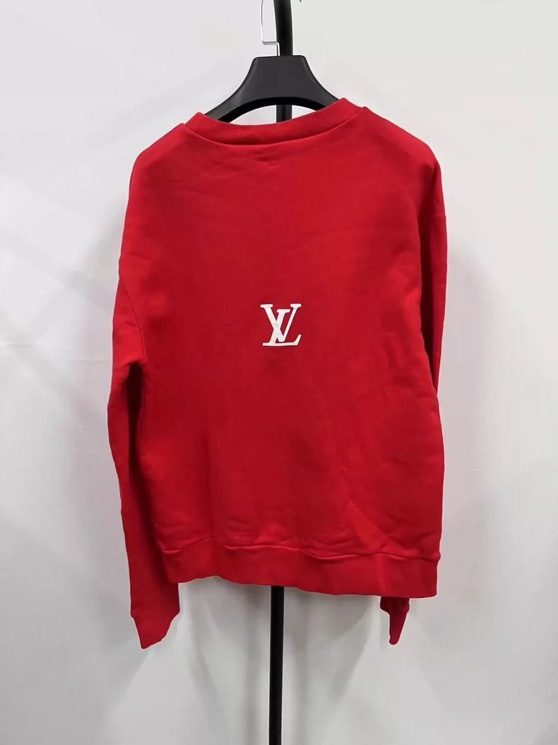 Louis Vuitton Louis Vuitton Red Long Sleeve Sweatshirt-2506 Size US S / EU 44-46 / 1 - 2 Thumbnail