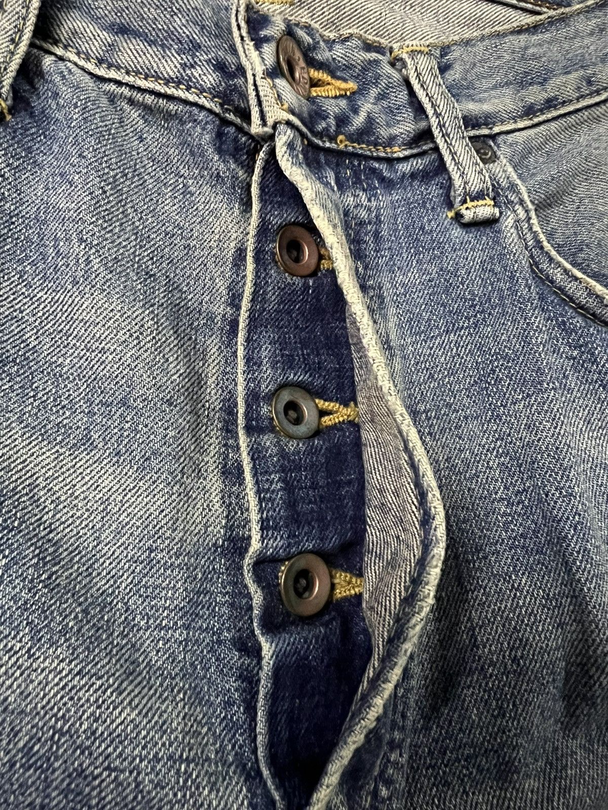 Edwin × If Six Was Nine × Japanese Brand VINTAGE EDWIN 505x SELVEDGE BAGGY JEANS Size US 31 - 8 Thumbnail