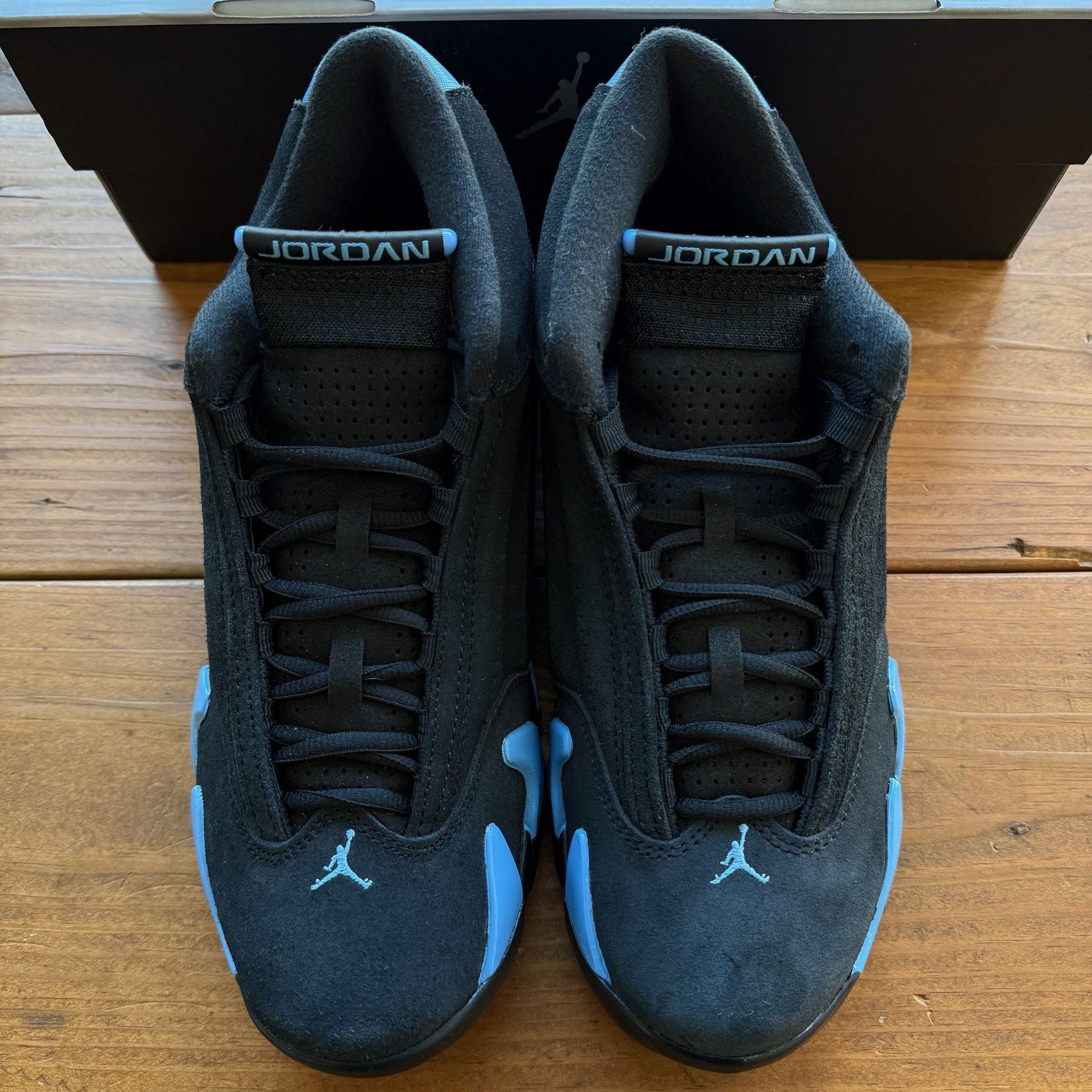 Jordan Brand Jordan 14 Retro 'Black University Blue' 2026 - 487471-007 Size US 13 / EU 46 - 4 Thumbnail
