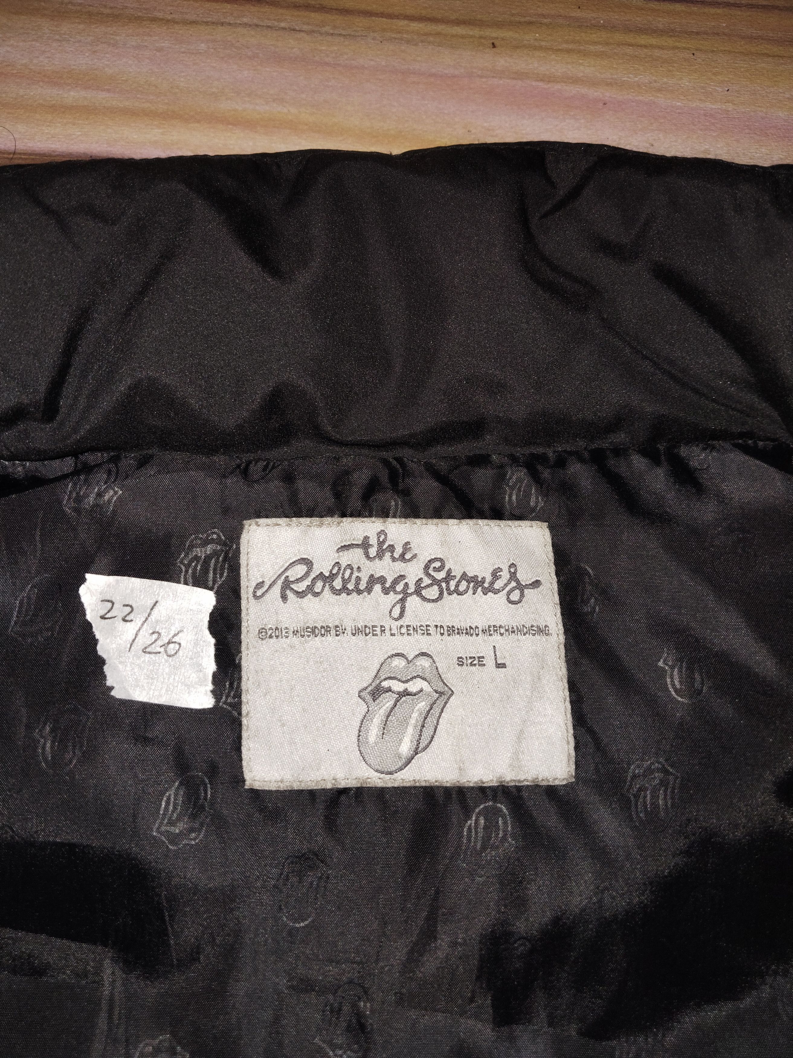 Band Tees THE ROLLING STONES - START Me Up Vest Jacket Size US XL / EU 56 / 4 - 4 Thumbnail