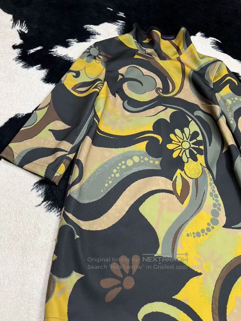 Dries Van Noten Dries Van Noten size:36 Floral Stand Collar Dress Size M / US 6-8 / IT 42-44 - 3 Thumbnail