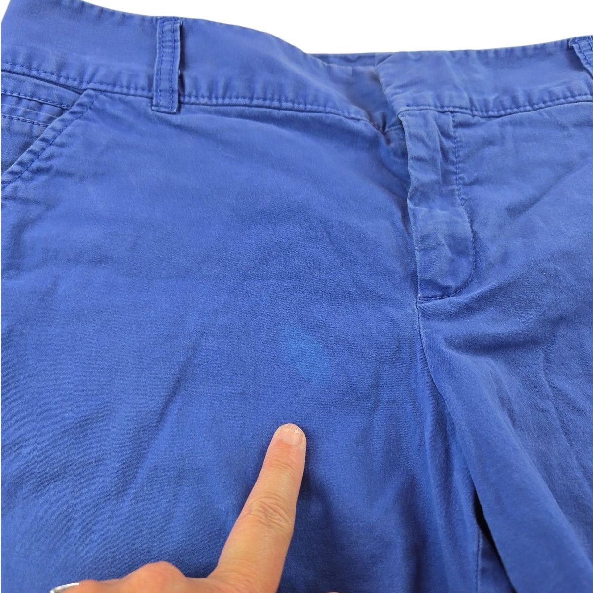 Other Caslon | Blue, Flat Front, 4.75" Shorts | Size 12 Size 34" / US 12 / IT 48 - 2 Thumbnail