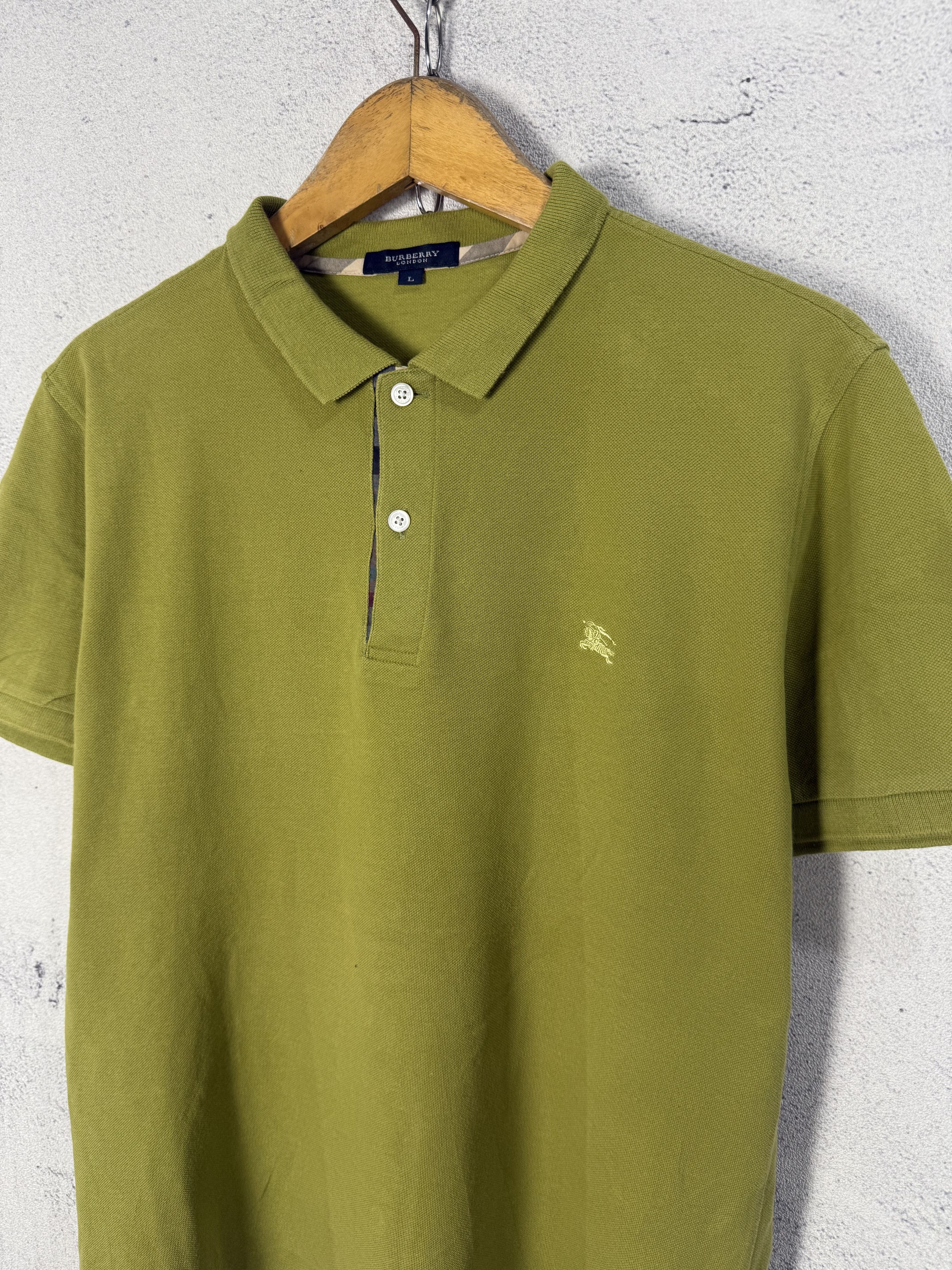 Burberry Vintage Burberry Polo Shirt Size US M / EU 48-50 / 2 - 2 Thumbnail