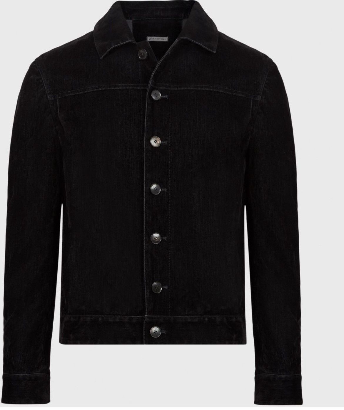 John Varvatos Flocked Velvet Trucker size EU 48 USA 38 medium Size US M / EU 48-50 / 2 - 3 Thumbnail