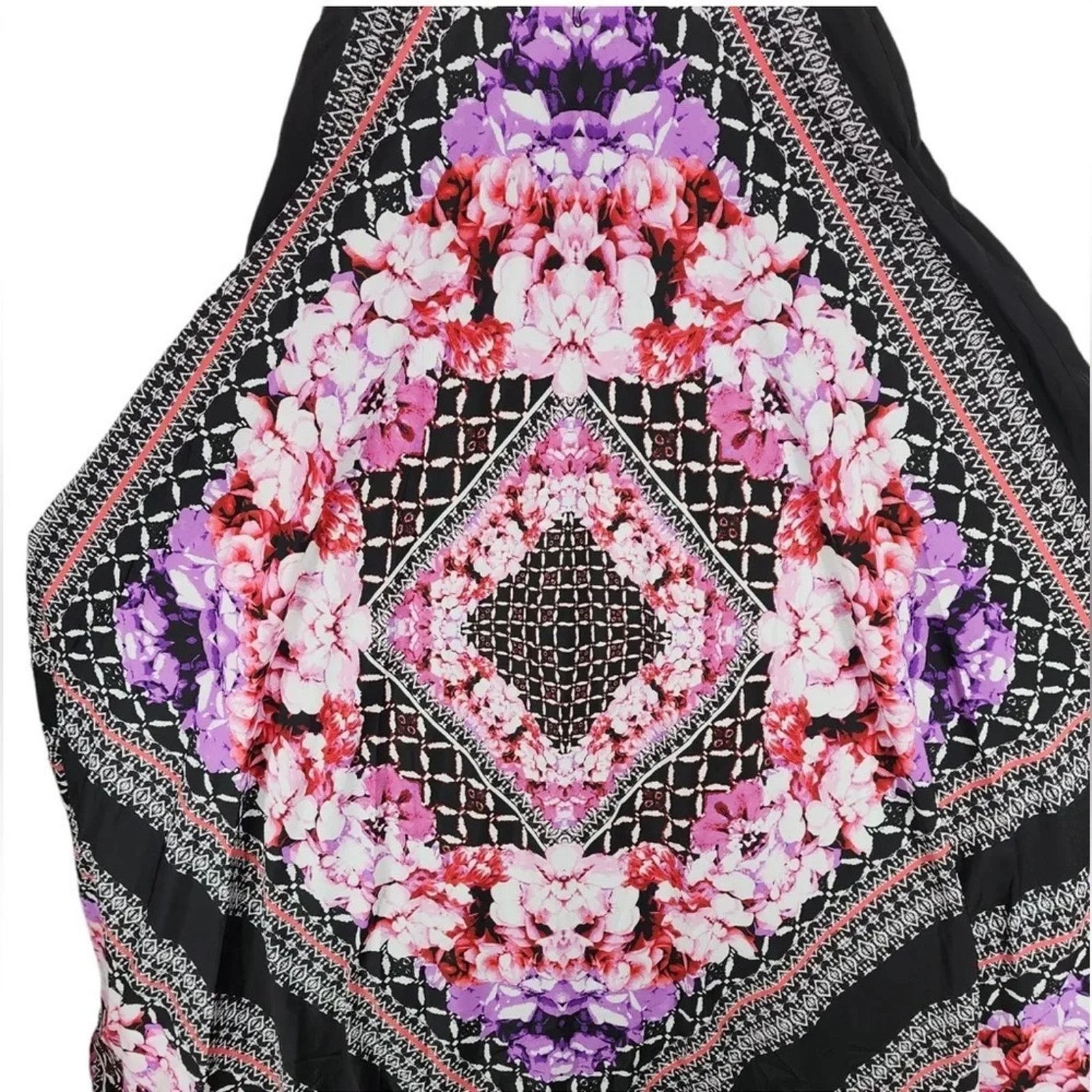 The Unbranded Brand Eliza J scarf print maxi dress, size 10P (NO SASH) Size L / US 10 / IT 46 - 3 Thumbnail