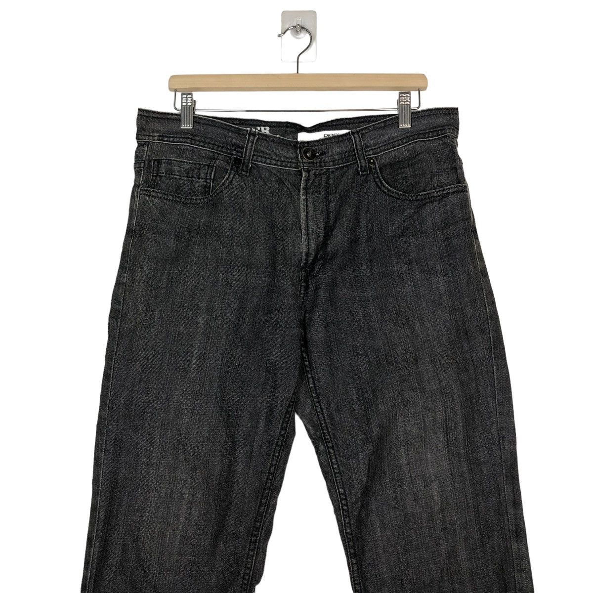 Japanese Brand 🔥VINTAGE DENIM JEANS DKNY Size US 36 / EU 52 - 4 Thumbnail