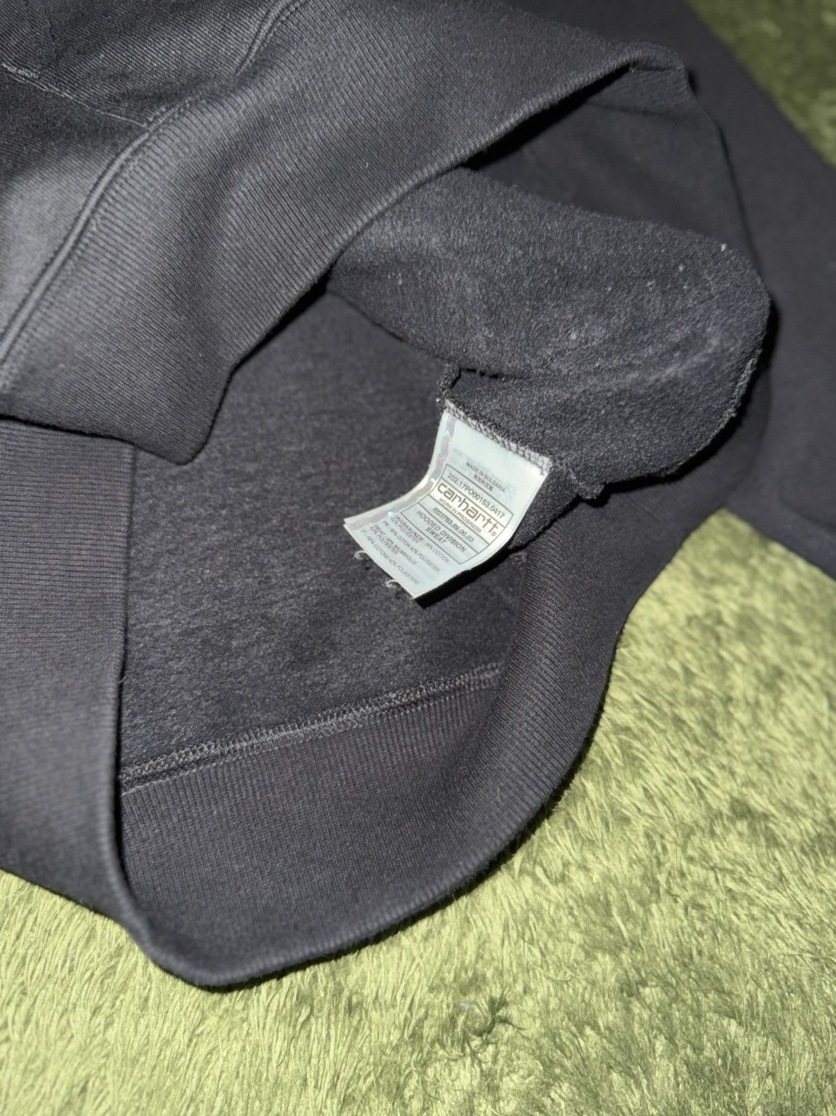 Carhartt Wip [L] Carhartt WIP Division Logo Print Hoodie Black Size US L / EU 52-54 / 3 - 6 Thumbnail