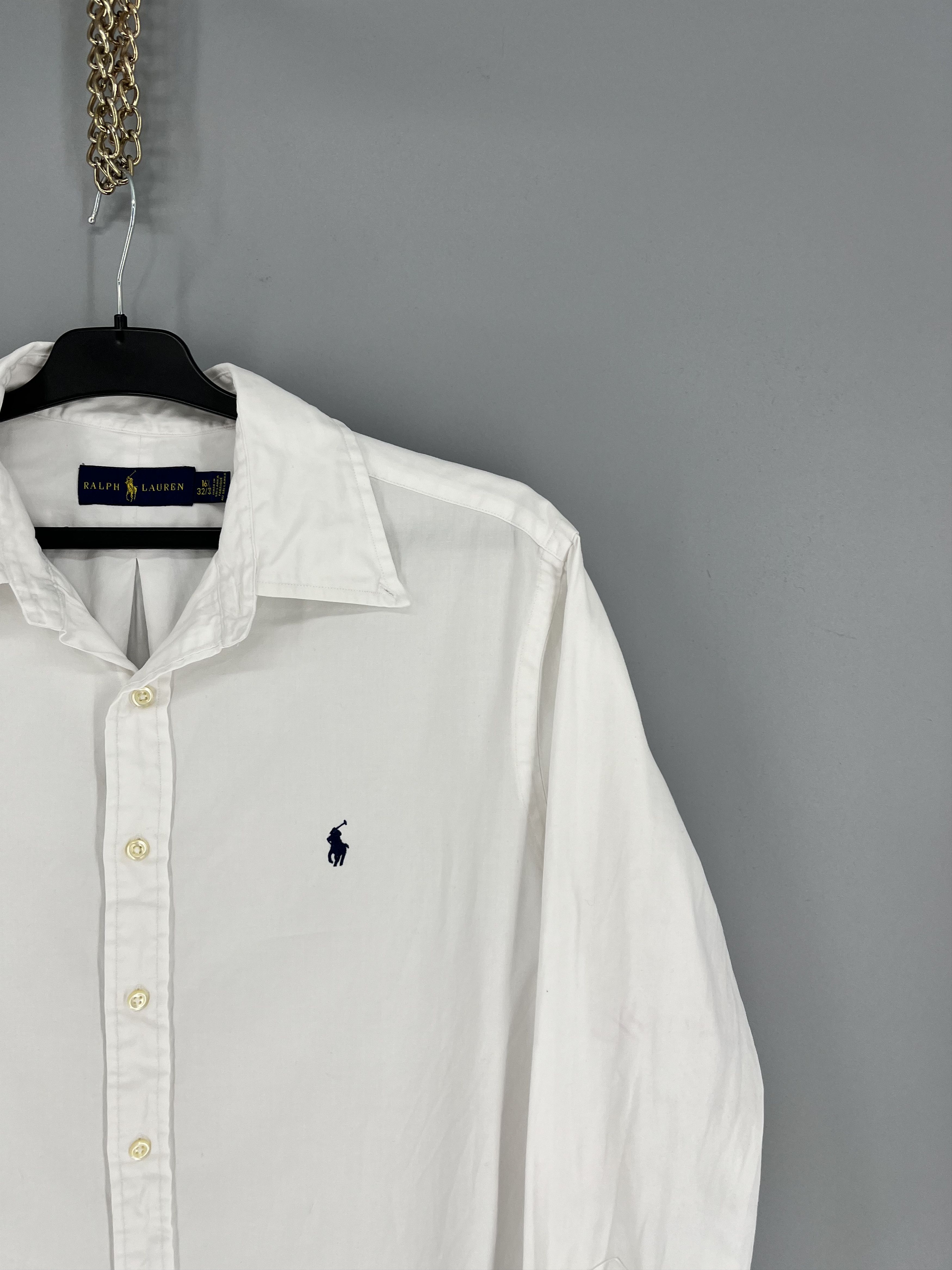 Polo Ralph Lauren Vintage White Shirt Polo Ralph Lauren Size XL Rare Size US XL / EU 56 / 4 - 5 Thumbnail