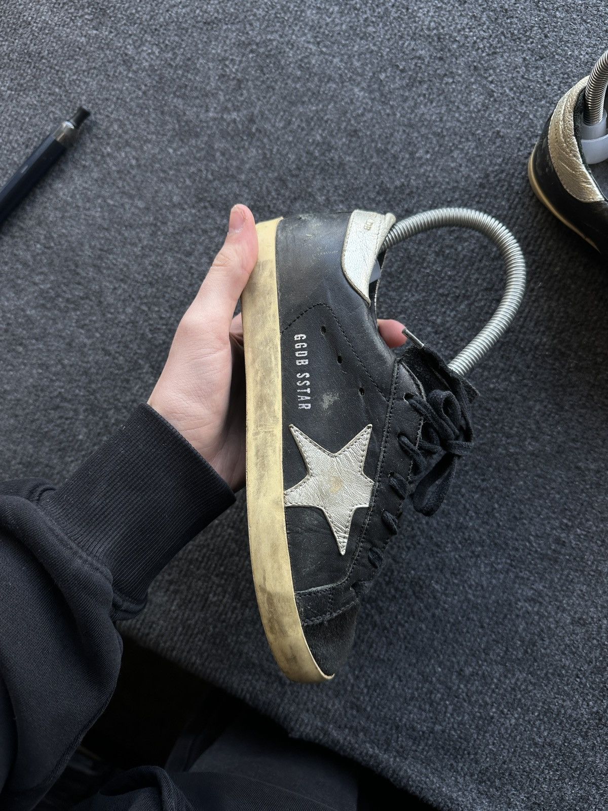 Golden Goose GOLDEN GOOSE 🚨 RARE SUPERSTAR BIG LOGO DIRTY SHOES WMN Size US 6 / IT 36 - 2 Thumbnail